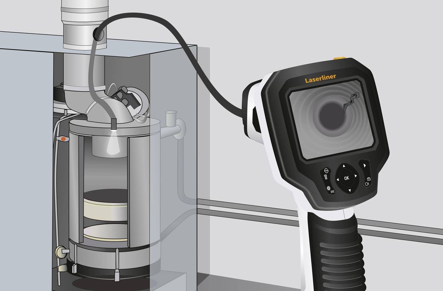Laserliner 082.115E Inspektions-Kamera