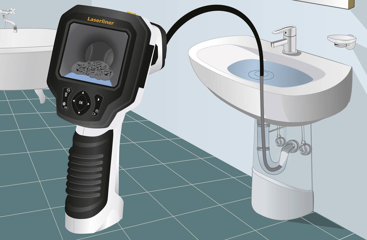 Laserliner 082.115E Inspektions-Kamera