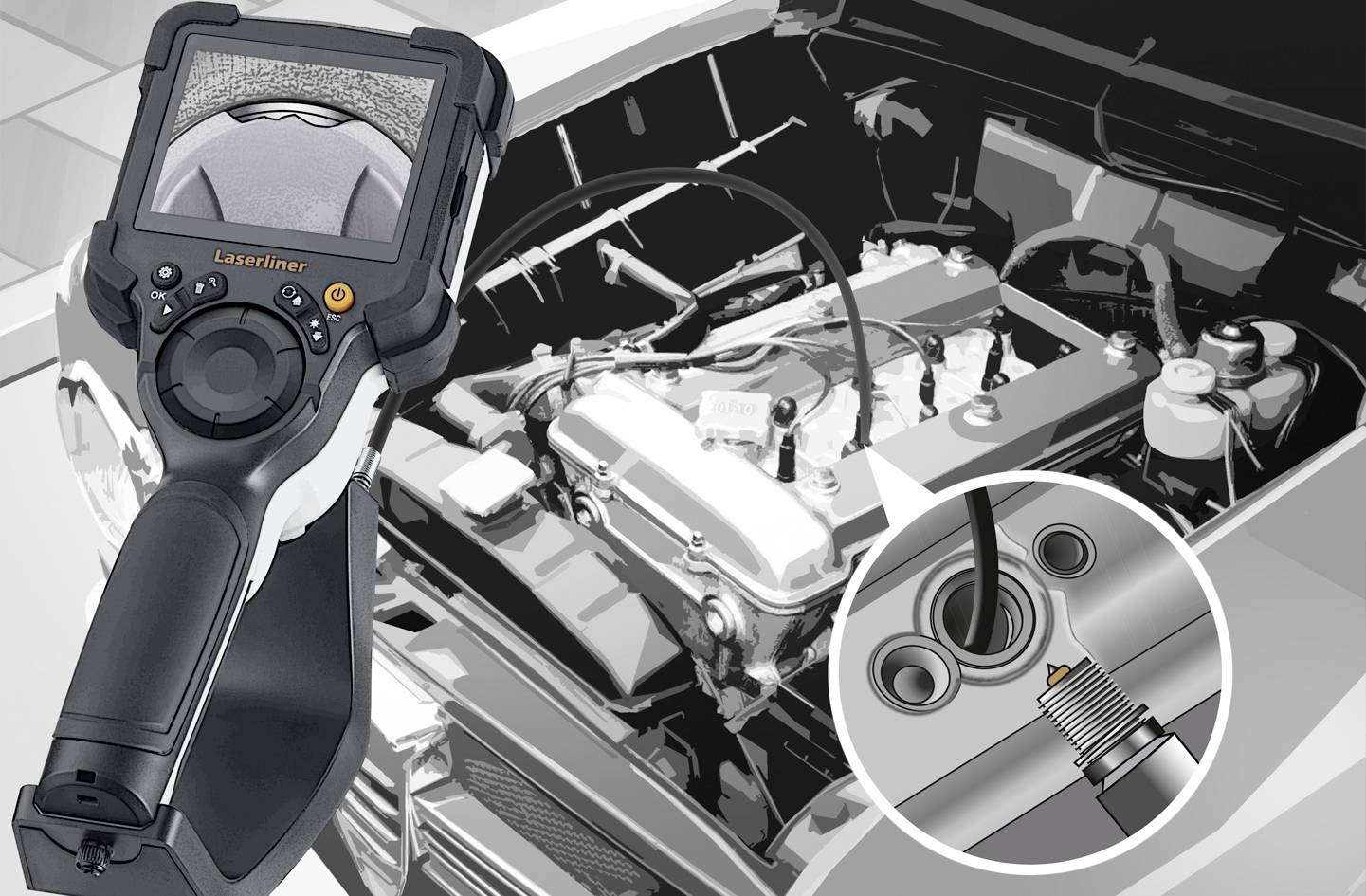 Laserliner 082.237A Inspektions-Kamera