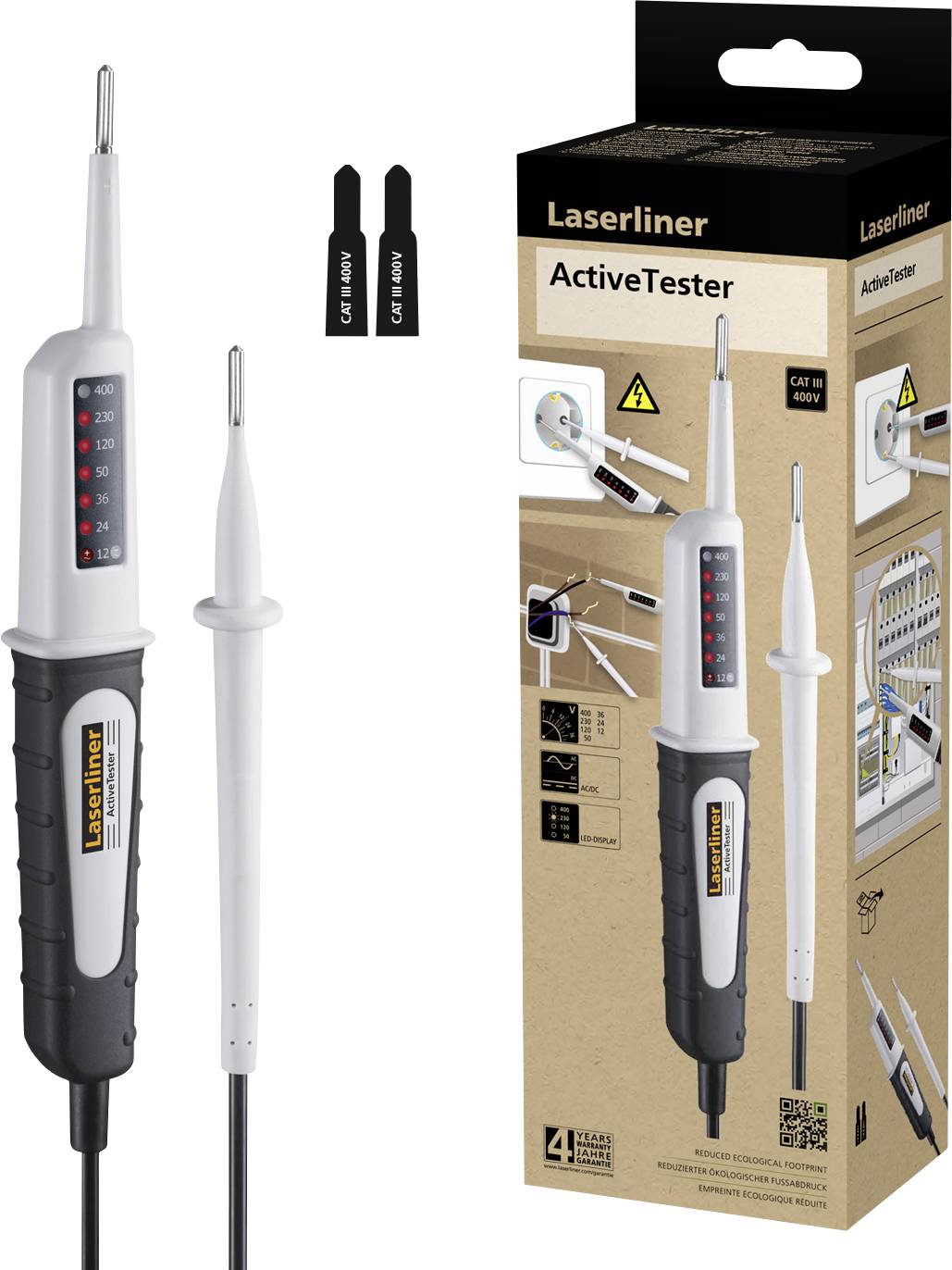 Laserliner ActiveTester Spannungs- und Durchgangsprüfer