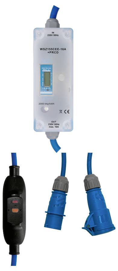 Eltako WSZ155CEE-16A+PRCD MID 28016118 Wechselstromzähler digital 5A 1St.