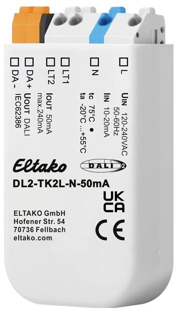 Eltako DL2-TK2L-N-50mA DALI Tasterkoppler Unterputz