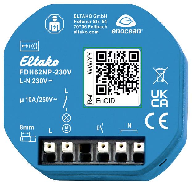 FDH62NP-230V Eltako Funk Funk-Dunstabzugshauben-Steuerung Unterputz