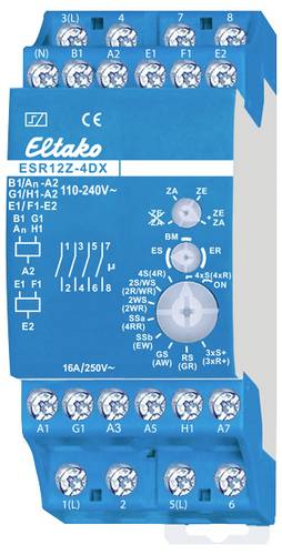 Eltako Stromstoß-Schalter Hutschiene ESR12Z-4DX/110-240V 4 Schließer 16 A 1 St.