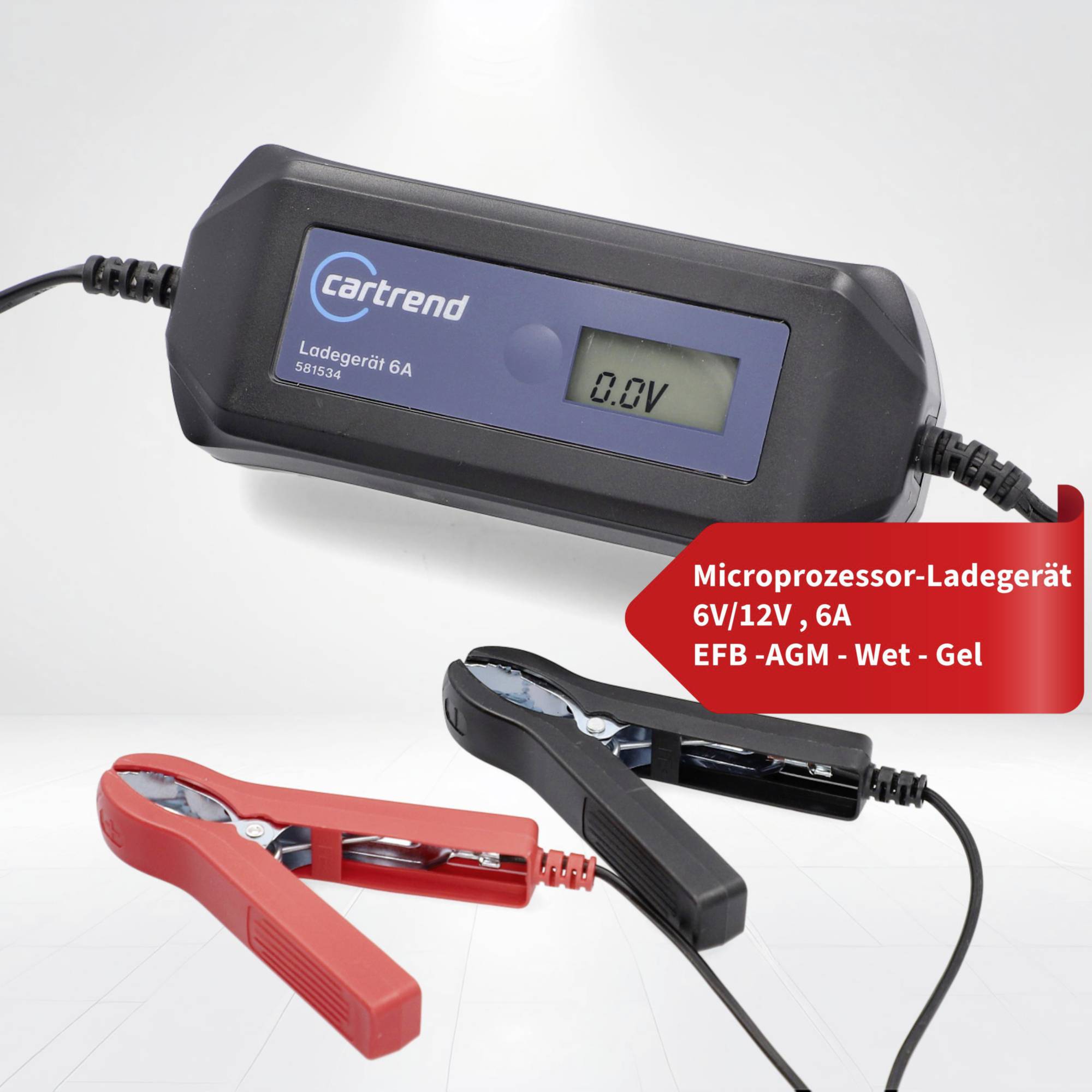 Cartrend DP 6.1 581534 Kfz-Ladegerät 6A