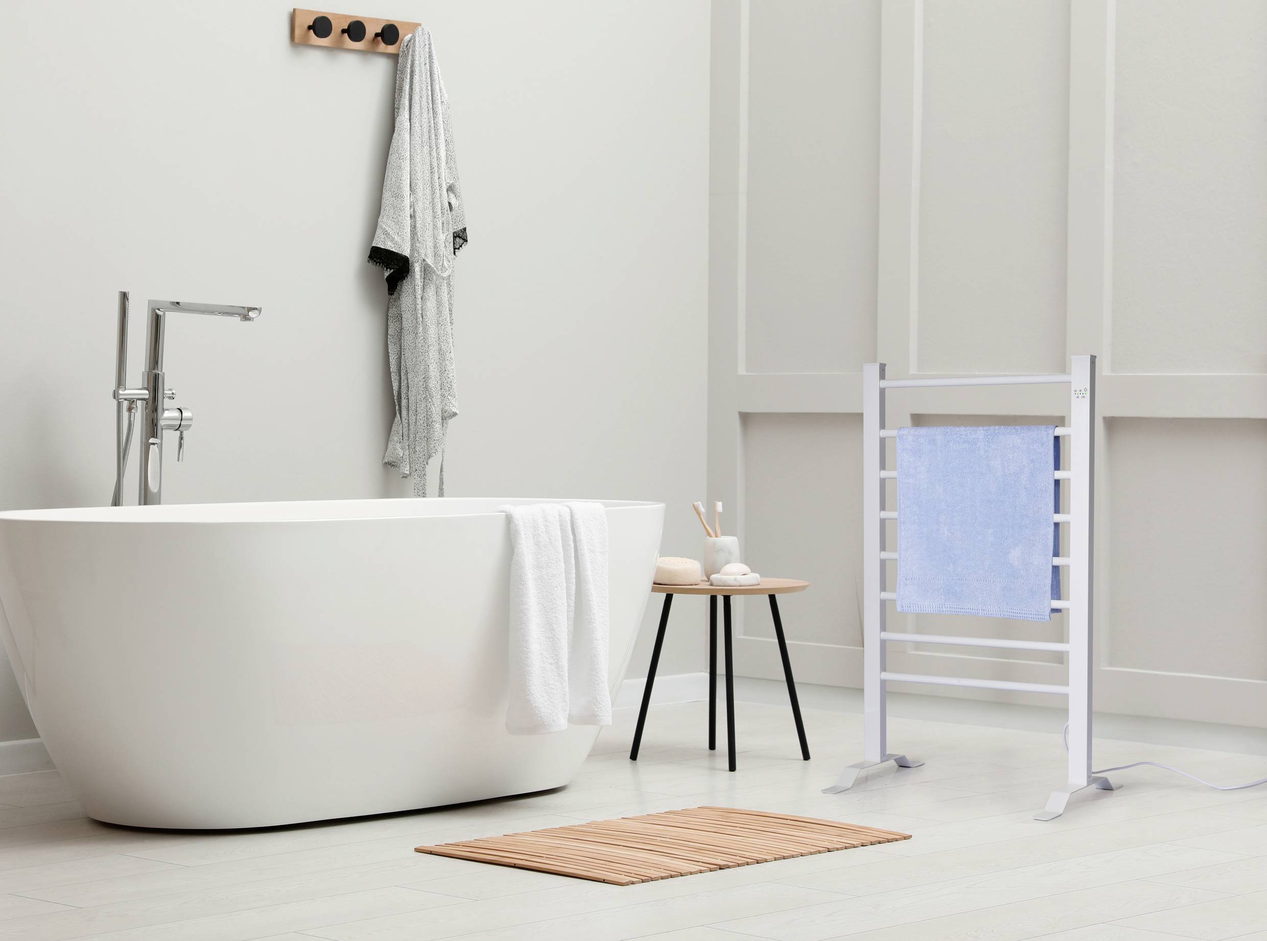 Sygonix Handtuchhalter Stand, Wand