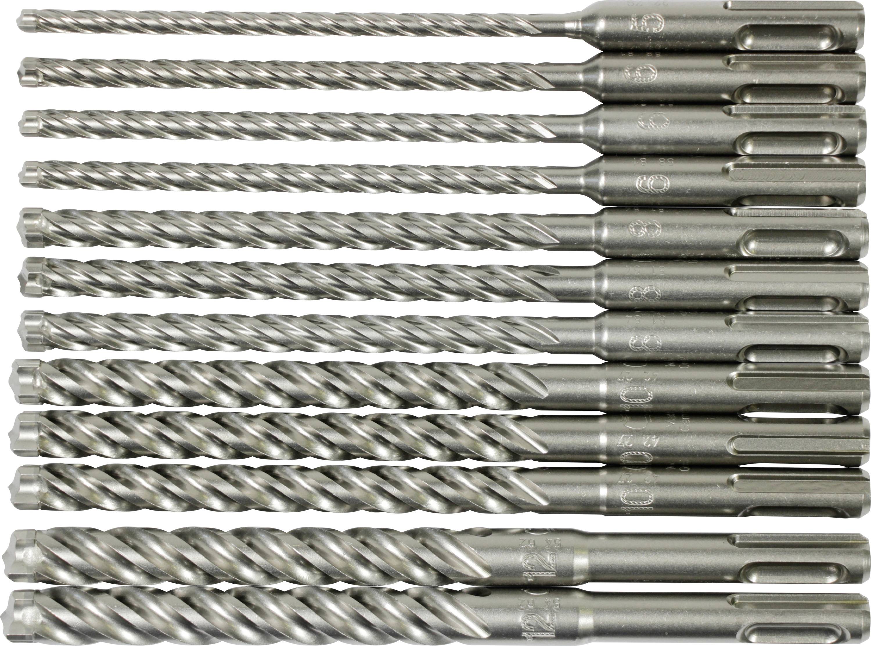 Makita E-14912 Beton-Spiralbohrer-Set 5 mm, 6 mm, 8 mm, 10 mm, 12mm Gesamtlänge 165mm 1St.