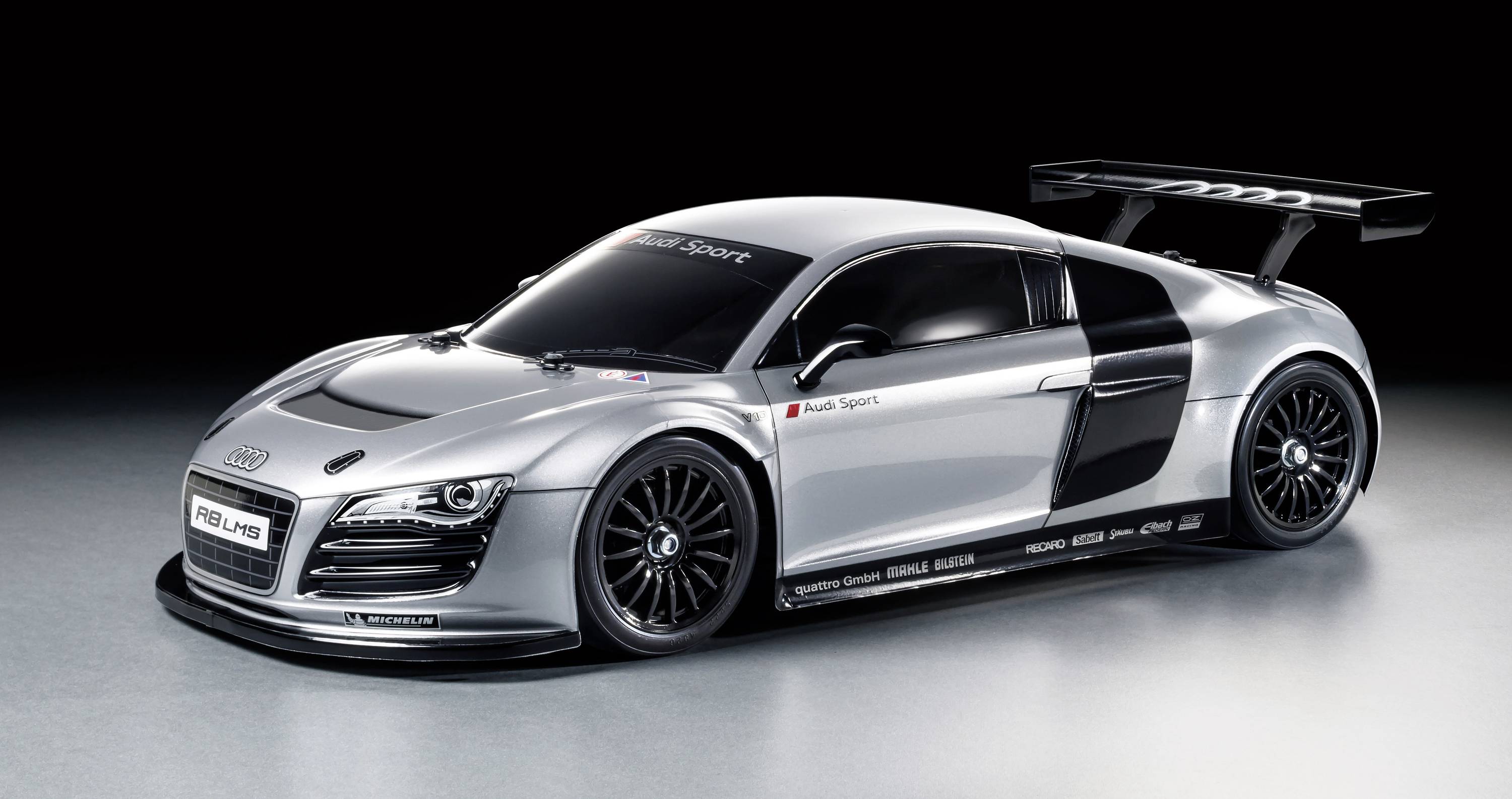 Tamiya 51754-000 1:10 Karosserie Audi R8LMS 2008 Unlackiert