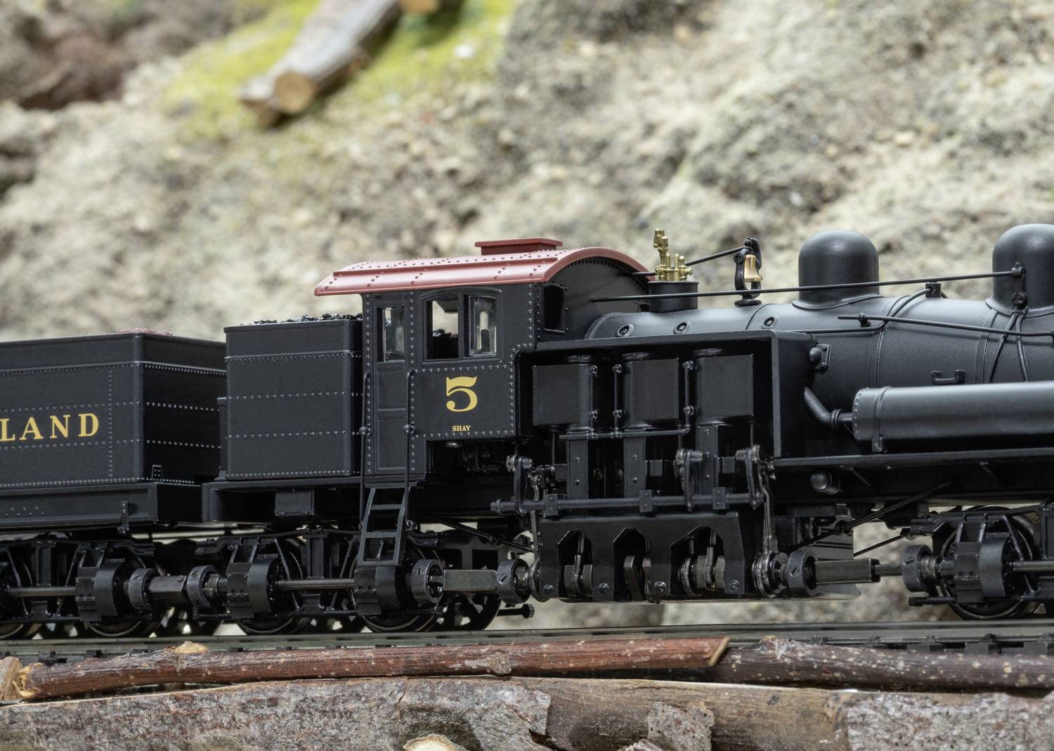 Märklin 38700 H0 US-Getriebe-Dampflok Shay