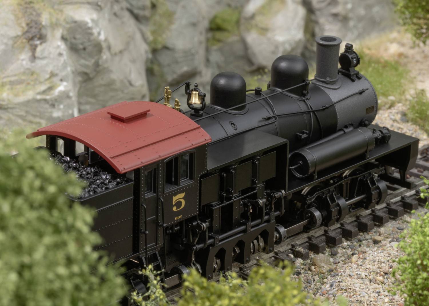 Märklin 38700 H0 US-Getriebe-Dampflok Shay