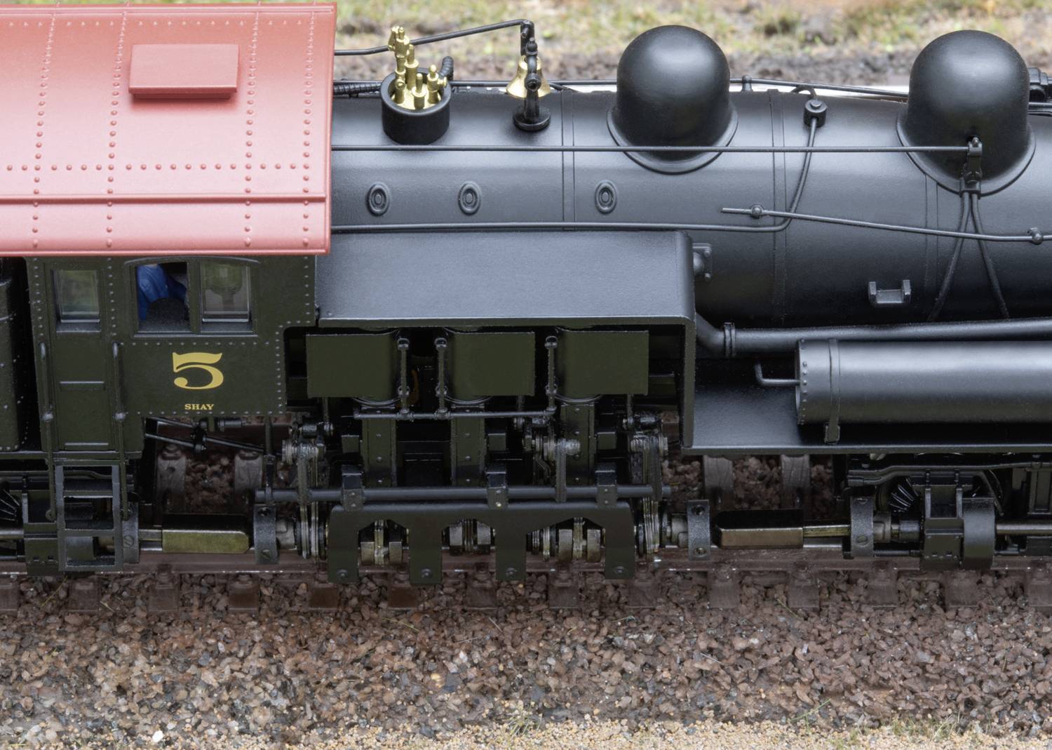 Märklin 38700 H0 US-Getriebe-Dampflok Shay