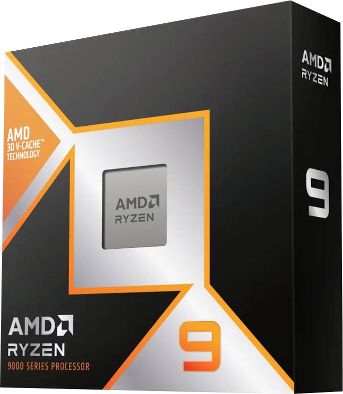AMD Ryzen 9 9900X3D 12 x 4.4GHz 12-Core Prozessor (CPU) Boxed Sockel (PC): AMD® AM5 120W