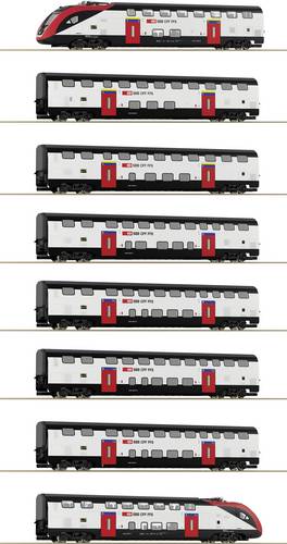 Roco 7710007 H0 8-tlg. Doppelstockzug RABe 502 der SBB