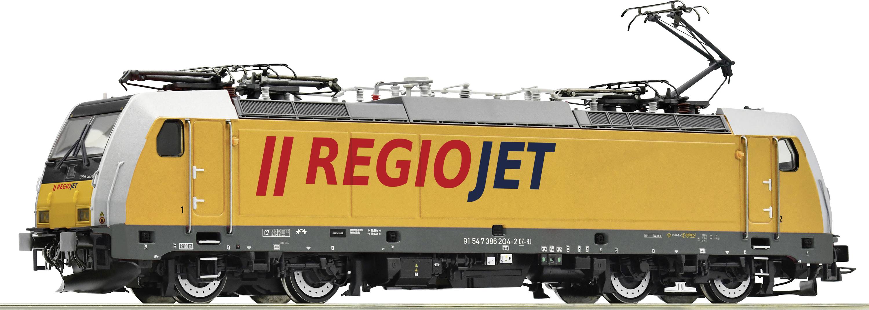 Roco 7500102 H0 E-Lok 386 204-2 der Regiojet