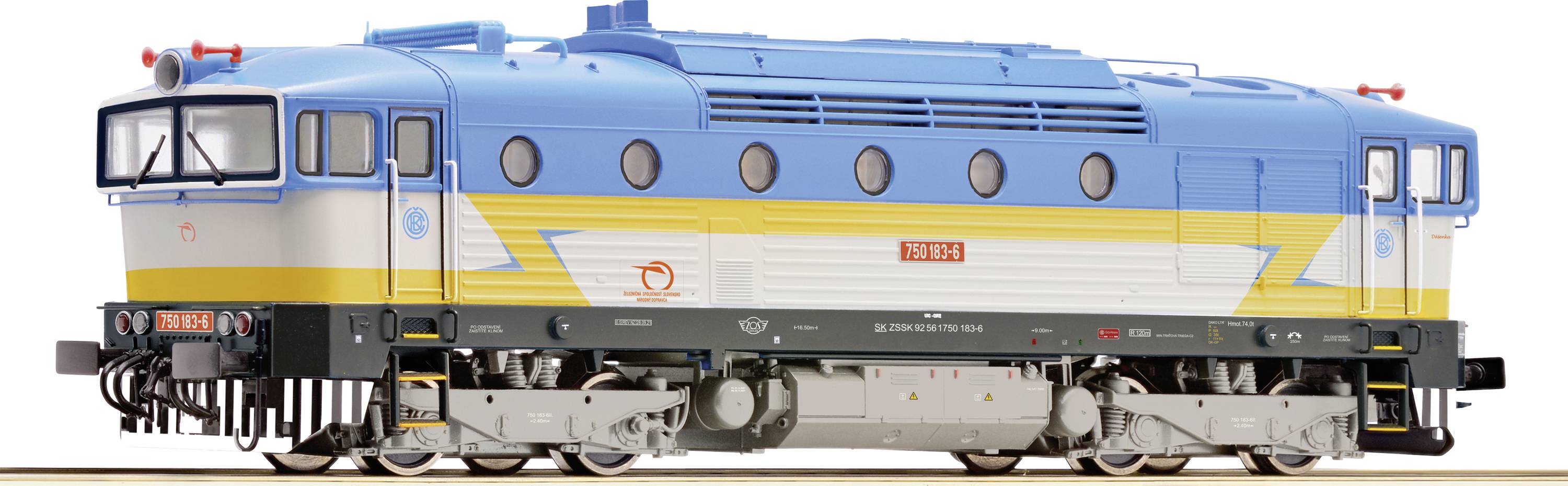 Roco 7300056 H0 Diesellok 750 183-6 der ZSSK