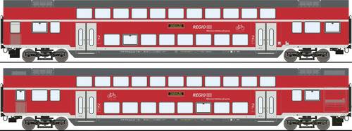 Roco 6220145 H0 2er-Set Doppelstockwagen der DB AG