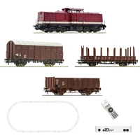 Roco 5110009 H0 z21start Digitalset: Diesellok BR 110 mit Güterzug der DR Roco 5110009 H0 z21start Digitalset: Diesellok BR 110 mit Güterzug der DR