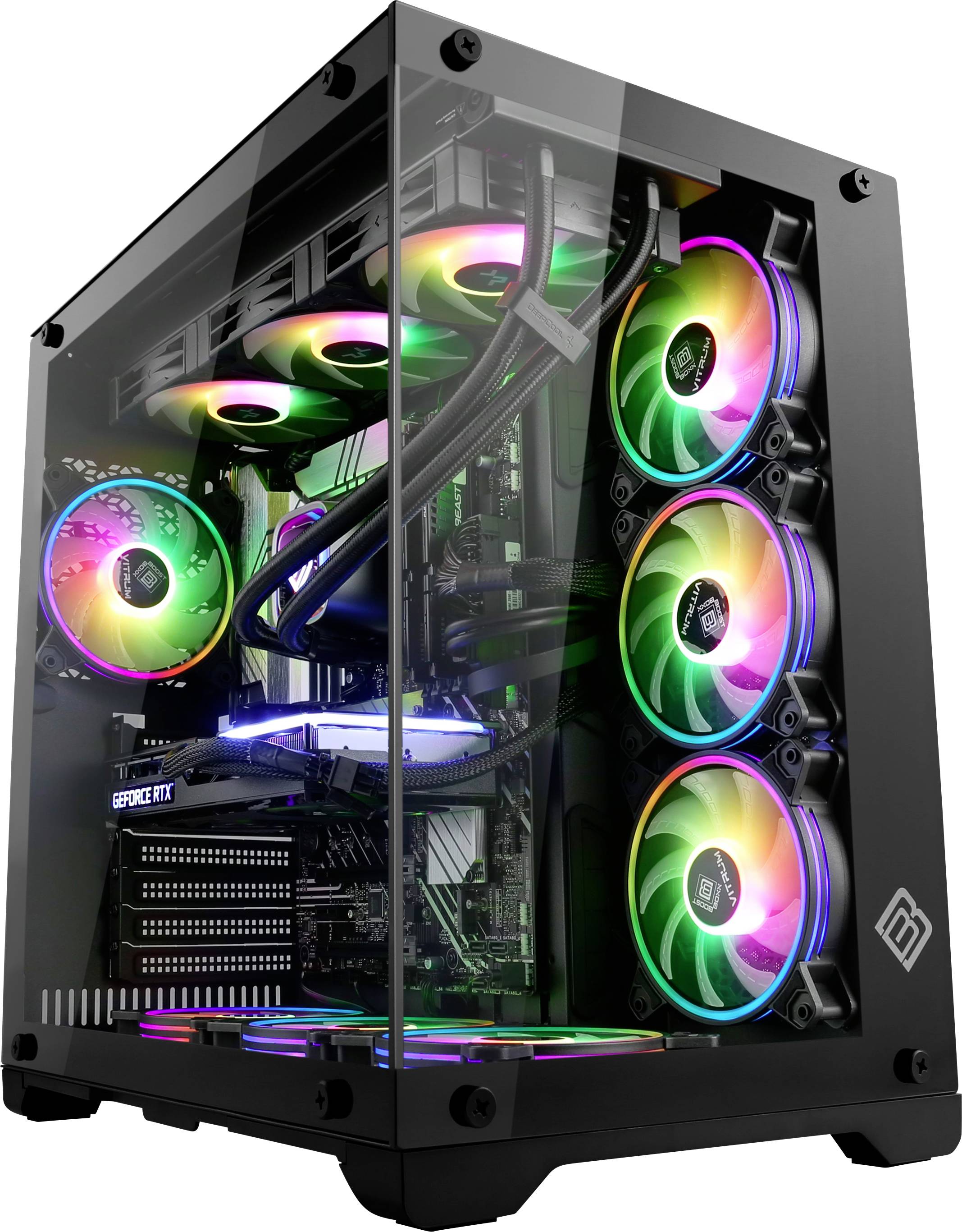 CSL Computer Gaming PC Gaming PC M11820H AMD Ryzen 7 7800X3D 5GHz 32GB RAM 2000GB SSD Nvidia GeForce RTX™ 5070 Ti 16GB GDDR7 9348
