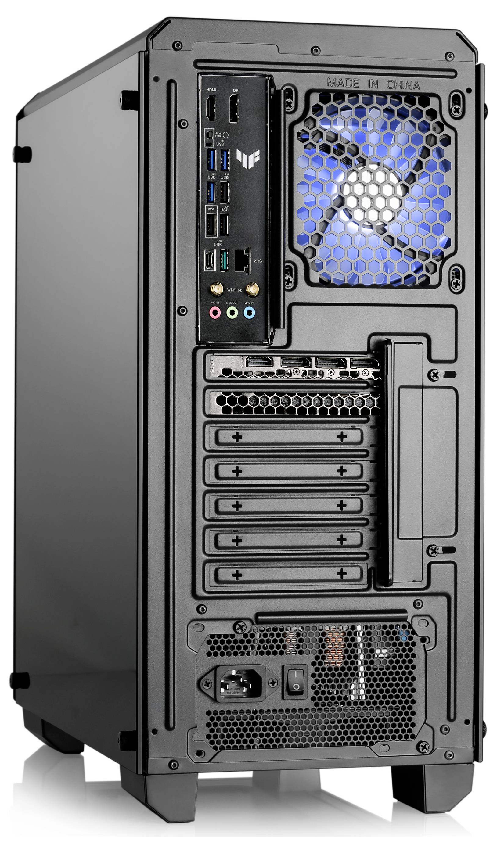 CSL Computer Gaming PC Gaming PC M11890H AMD Ryzen 7 9800X3D 5.2GHz 32GB RAM 2000GB SSD Nvidia GeForce RTX™ 5070 12GB GDDR7 93493