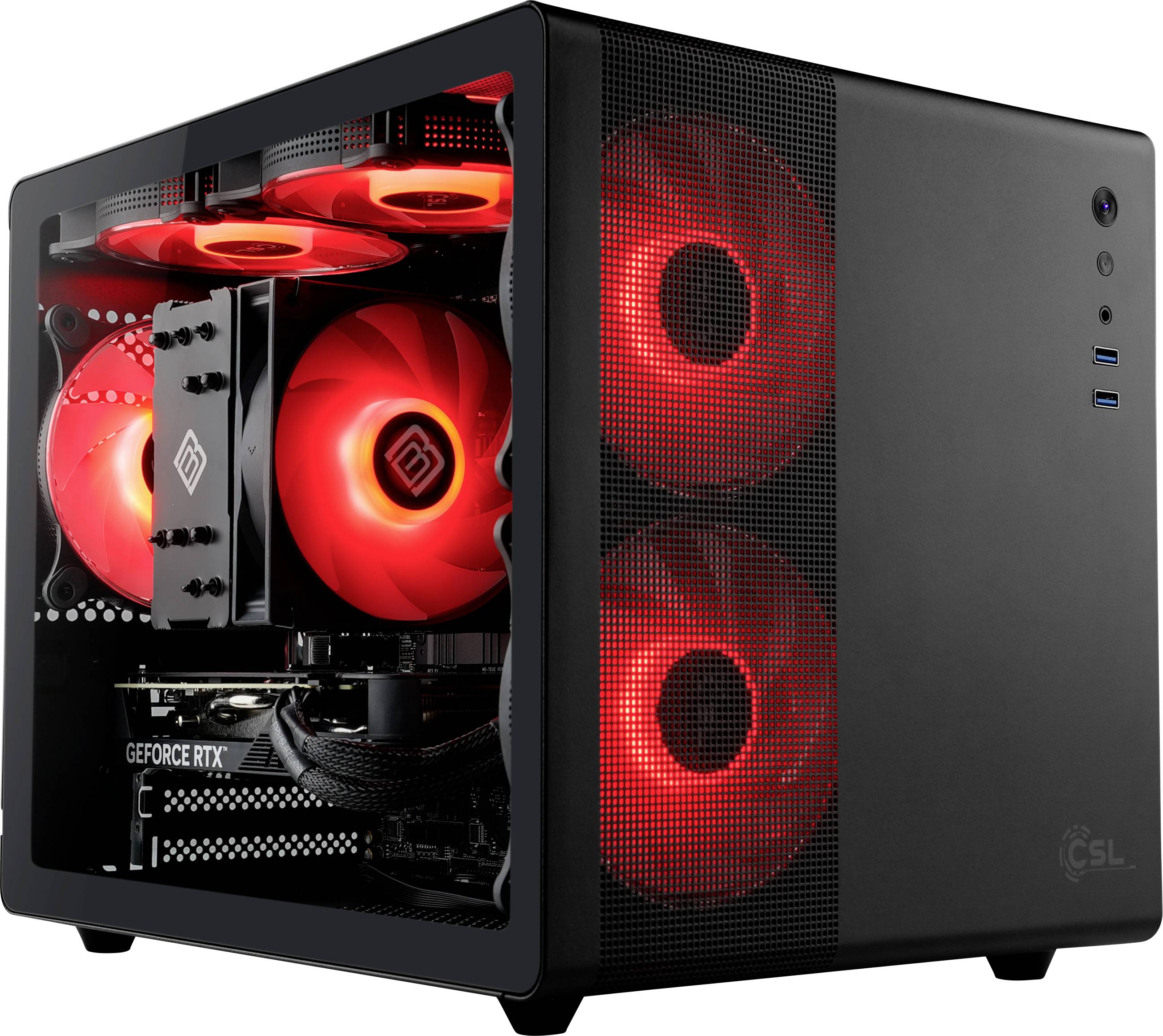 CSL Computer Gaming PC Gaming PC M11930H Intel® Core™ Ultra 5 245KF 5.2GHz 32GB RAM 2000GB SSD Nvidia GeForce RTX™ 5070 12GB GDDR7