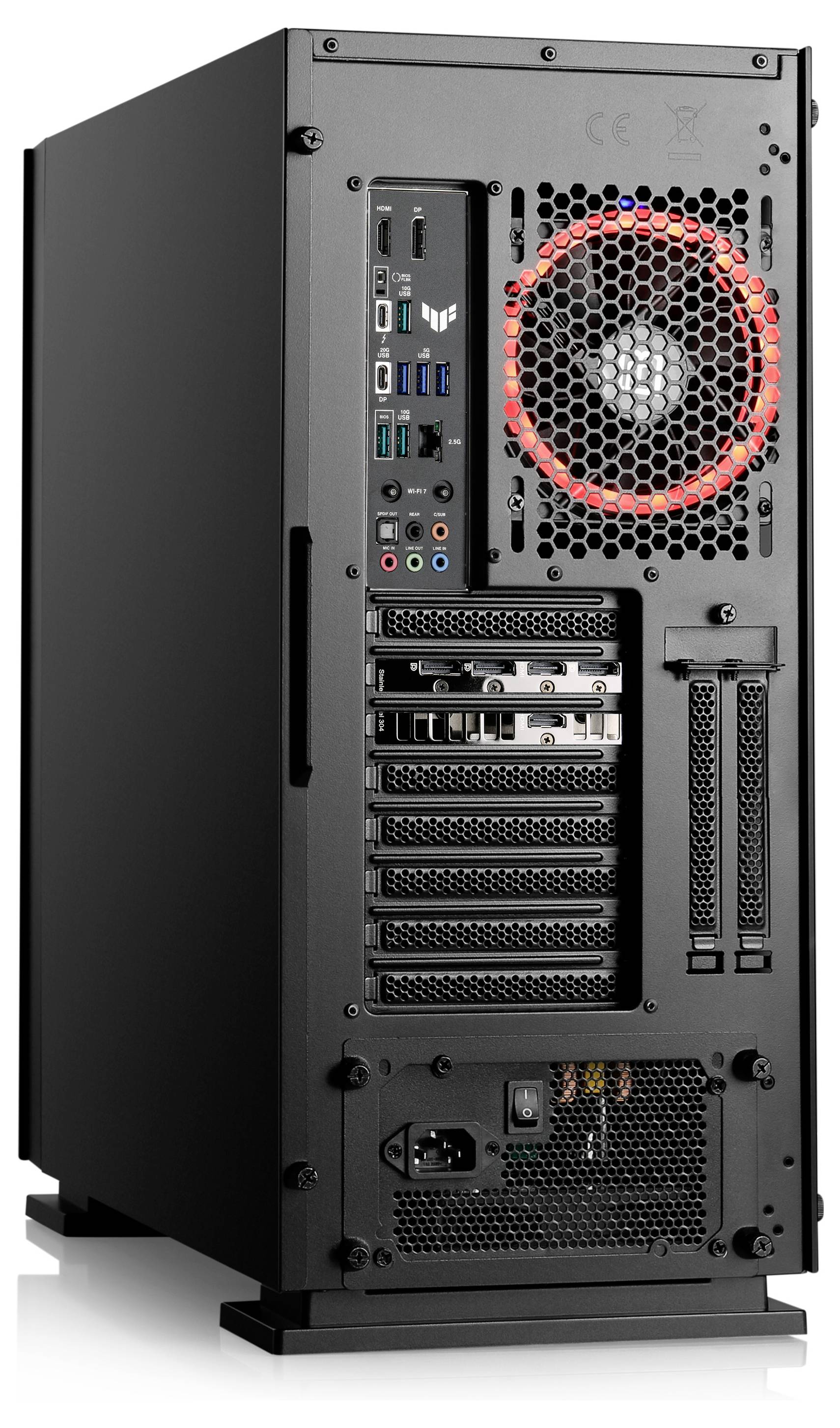 CSL Computer Gaming PC Gaming PC M12020H Intel® Core™ Ultra 7 265KF 5.5GHz 64GB RAM 4000GB SSD Nvidia GeForce RTX™ 5080 16GB GDDR7