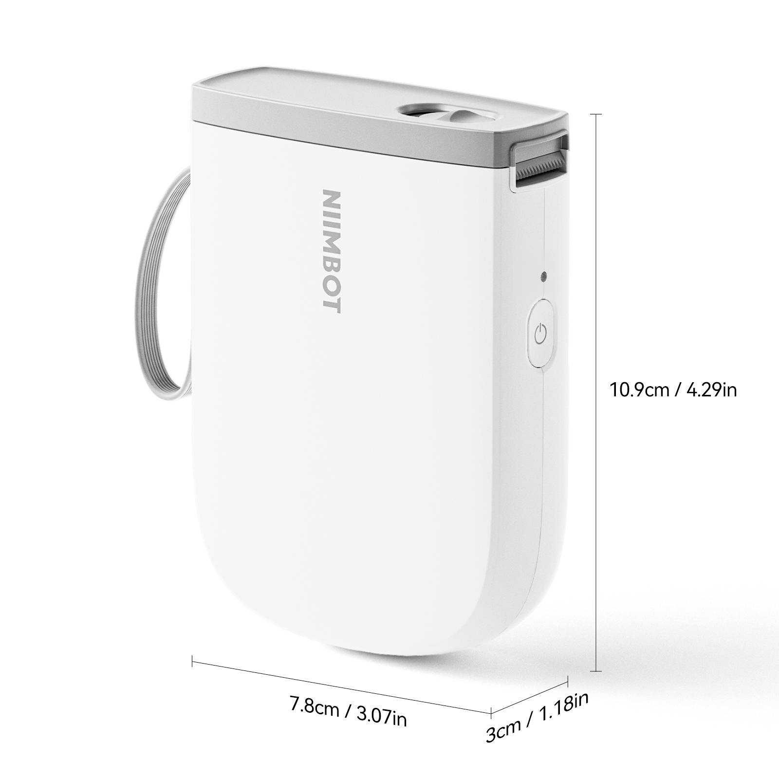 NIIMBOT D11_H Portable thermal label printer Etikettendrucker Thermodirekt 300 x 300 dpi Etikettenbreite (max.): 15mm USB
