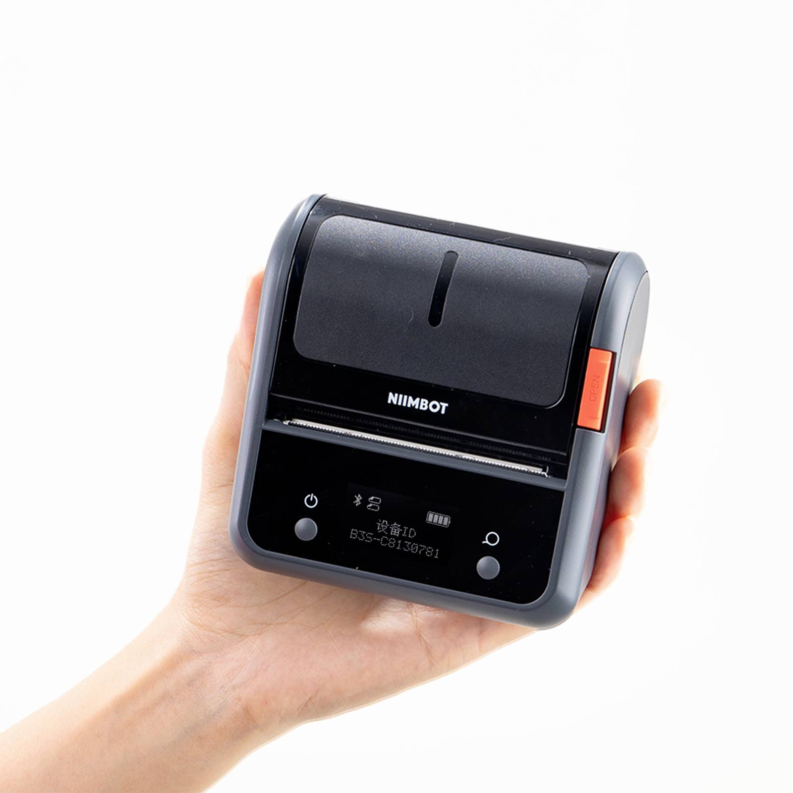 NIIMBOT B3S_P Portable thermal label printer Etikettendrucker Thermodirekt 203 x 203 dpi Etikettenbreite (max.): 75mm Bluetooth®