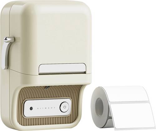 NIIMBOT B21 Pro Wireless Fotodrucker Schwarz-Weiß Druck-Auflösung: 300 x 300 dpi Weiß