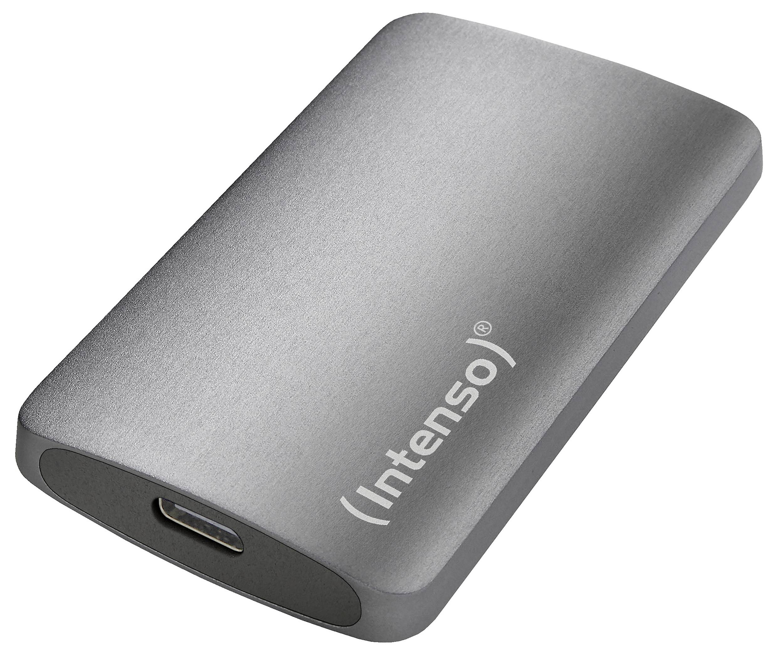 Intenso Externe SSD USB-C® (USB 3.2 Gen 2x2) Anthrazit 3828460