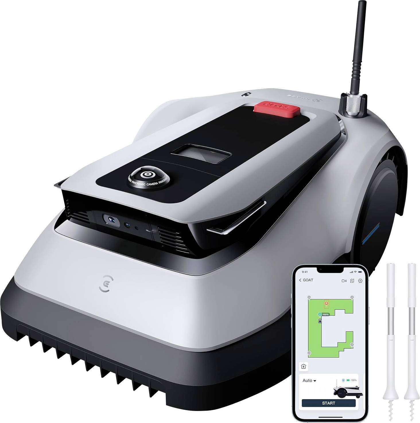 ECOVACS Goat G1-800 GOAT G1-800 grau Mähroboter