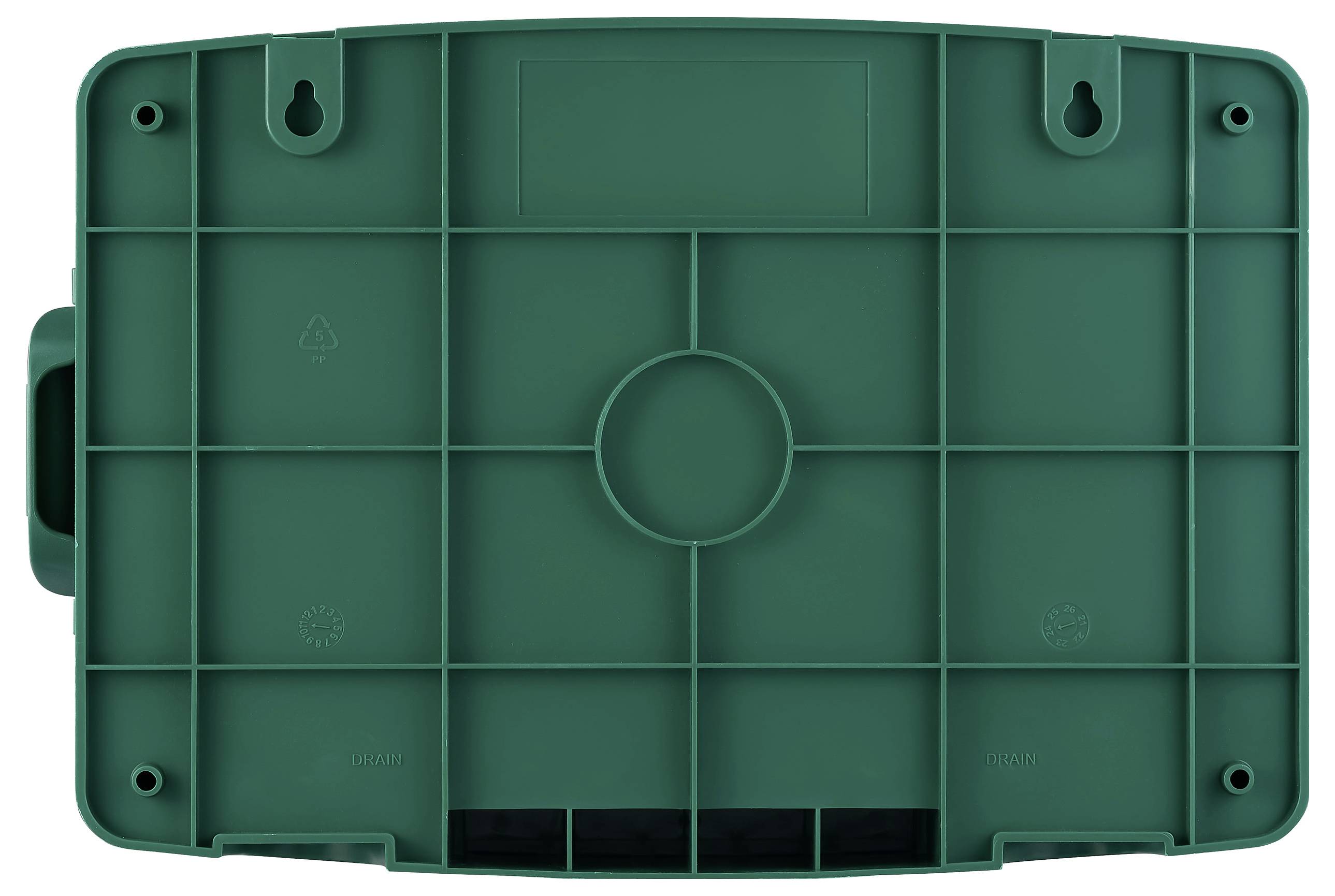 Sygonix SY-6797950 Verteilerbox 3fach Grün, Schwarz erhöhter Berührungsschutz