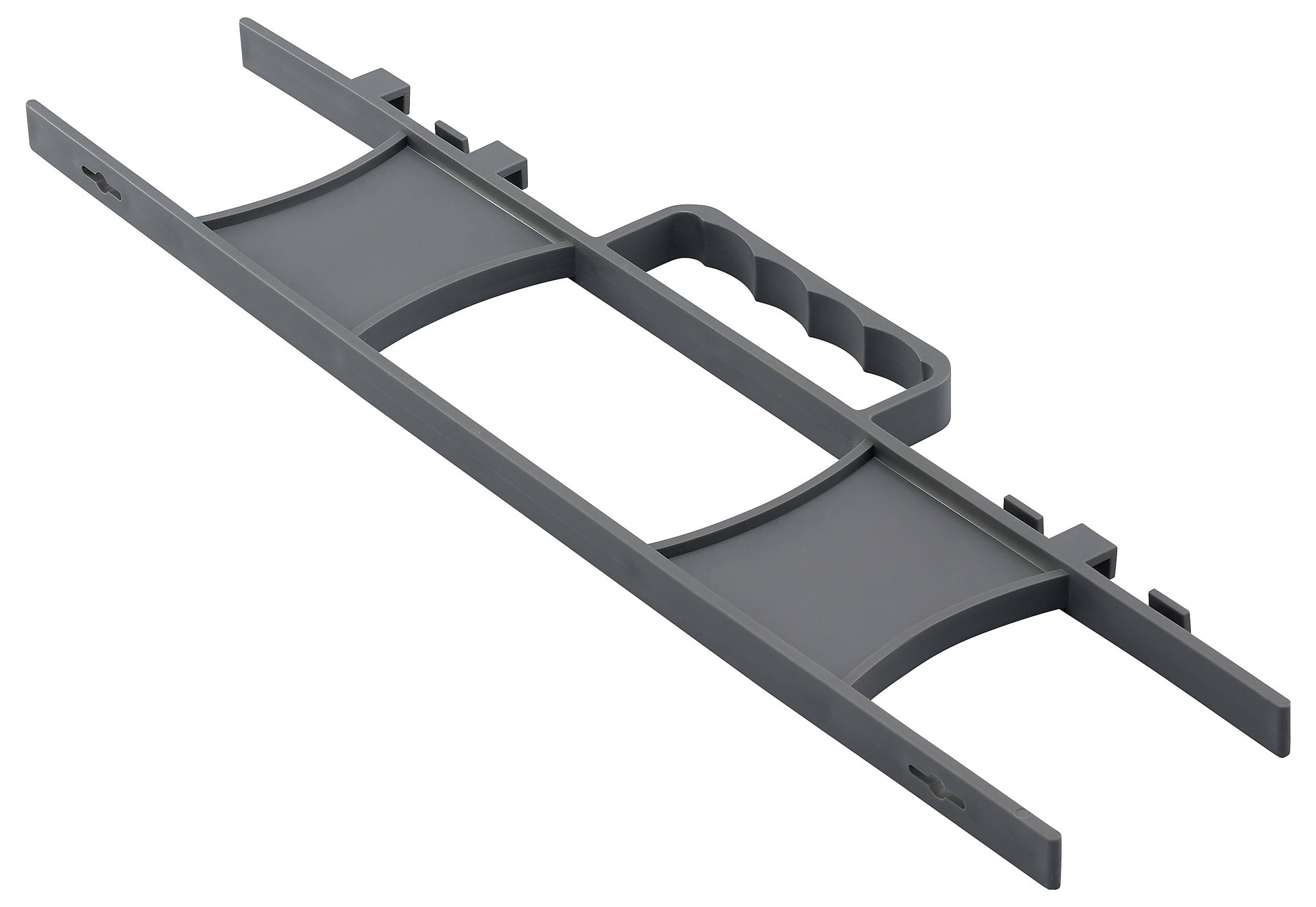 Sygonix Kabeltragehilfe SY-6797956 Grau 1St.