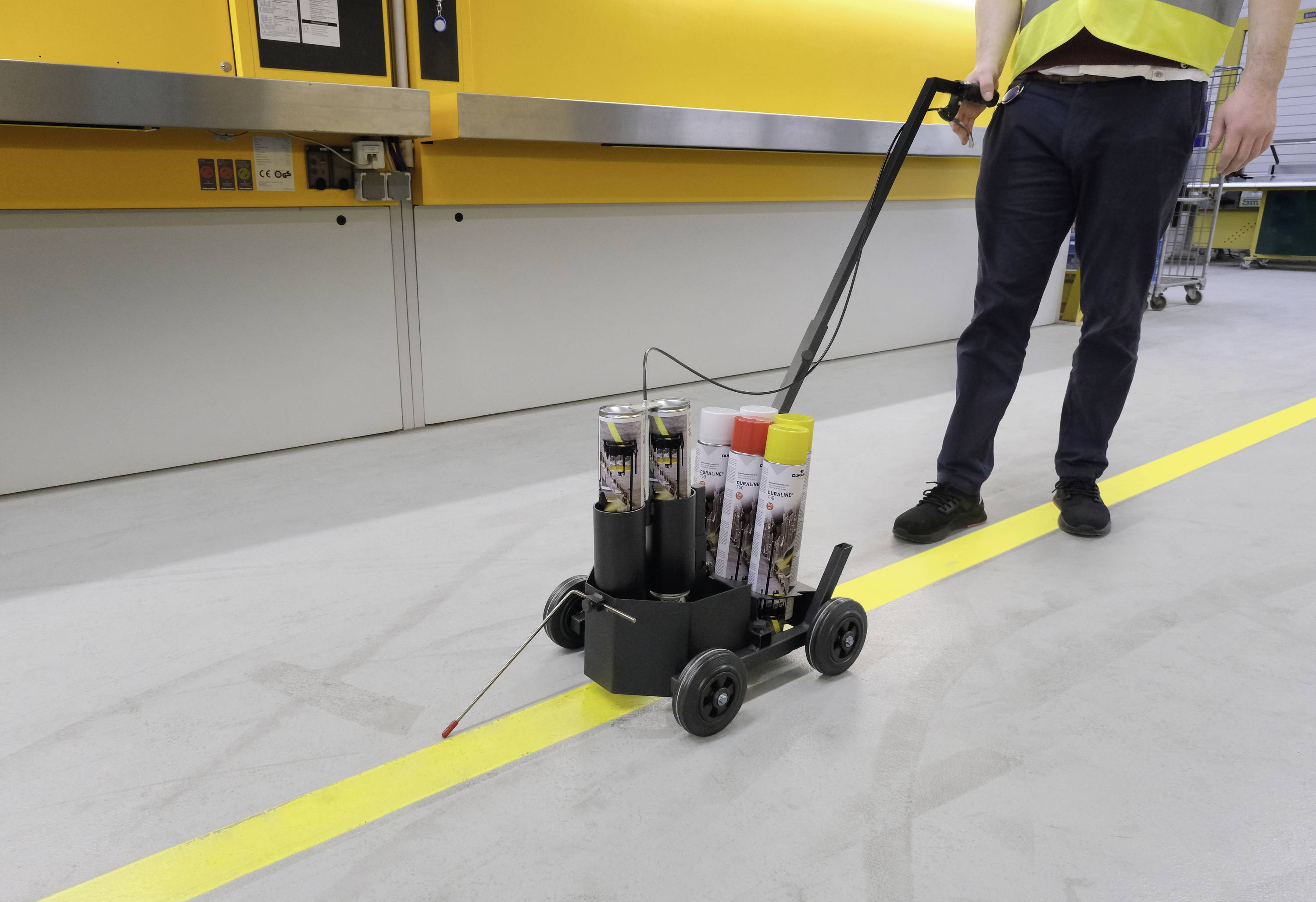 Durable 114101 Markierwagen DURALINE® EasyTrack schwarz 114101 1st 1St.