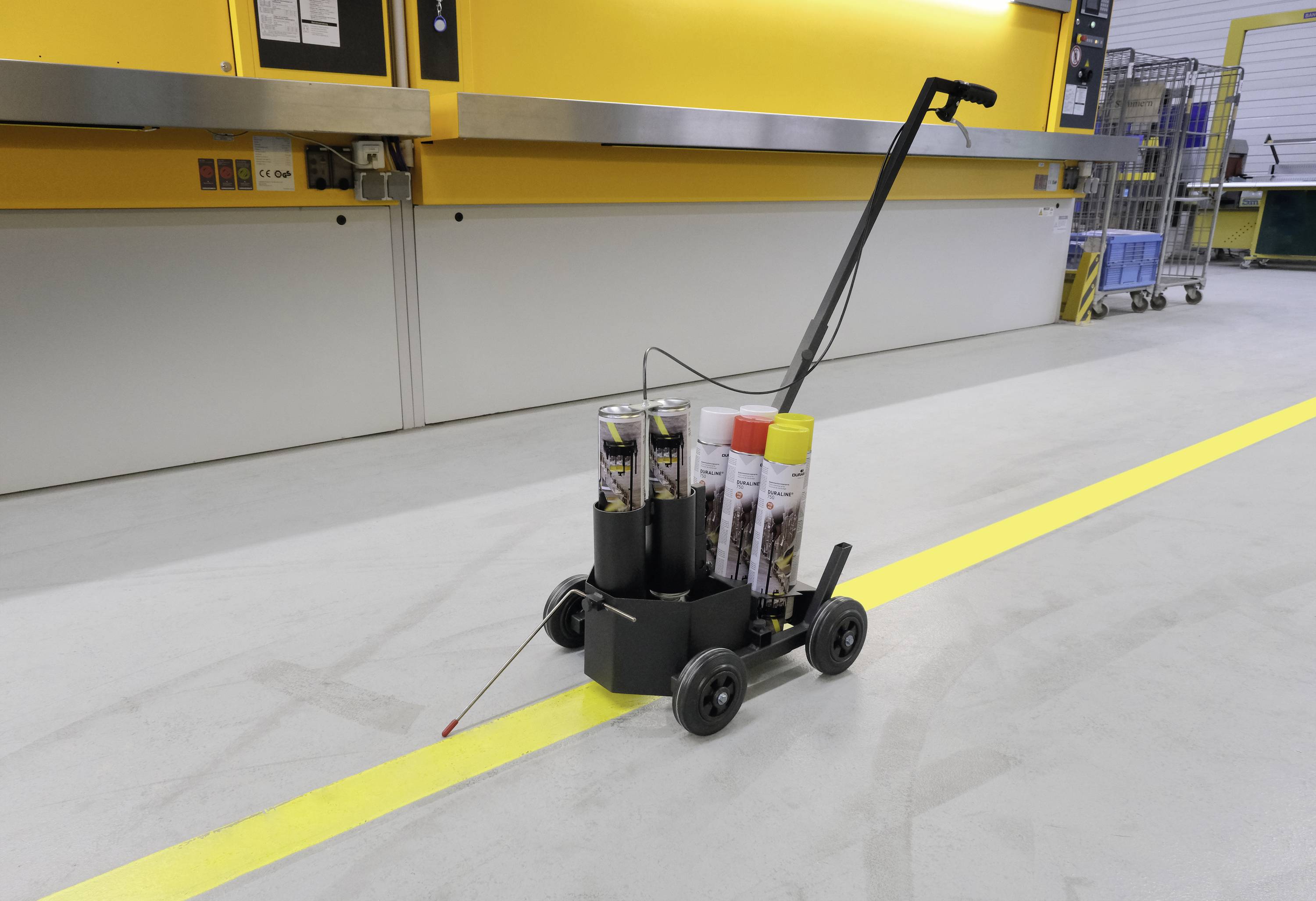 Durable 114101 Markierwagen DURALINE® EasyTrack schwarz 114101 1st 1St.