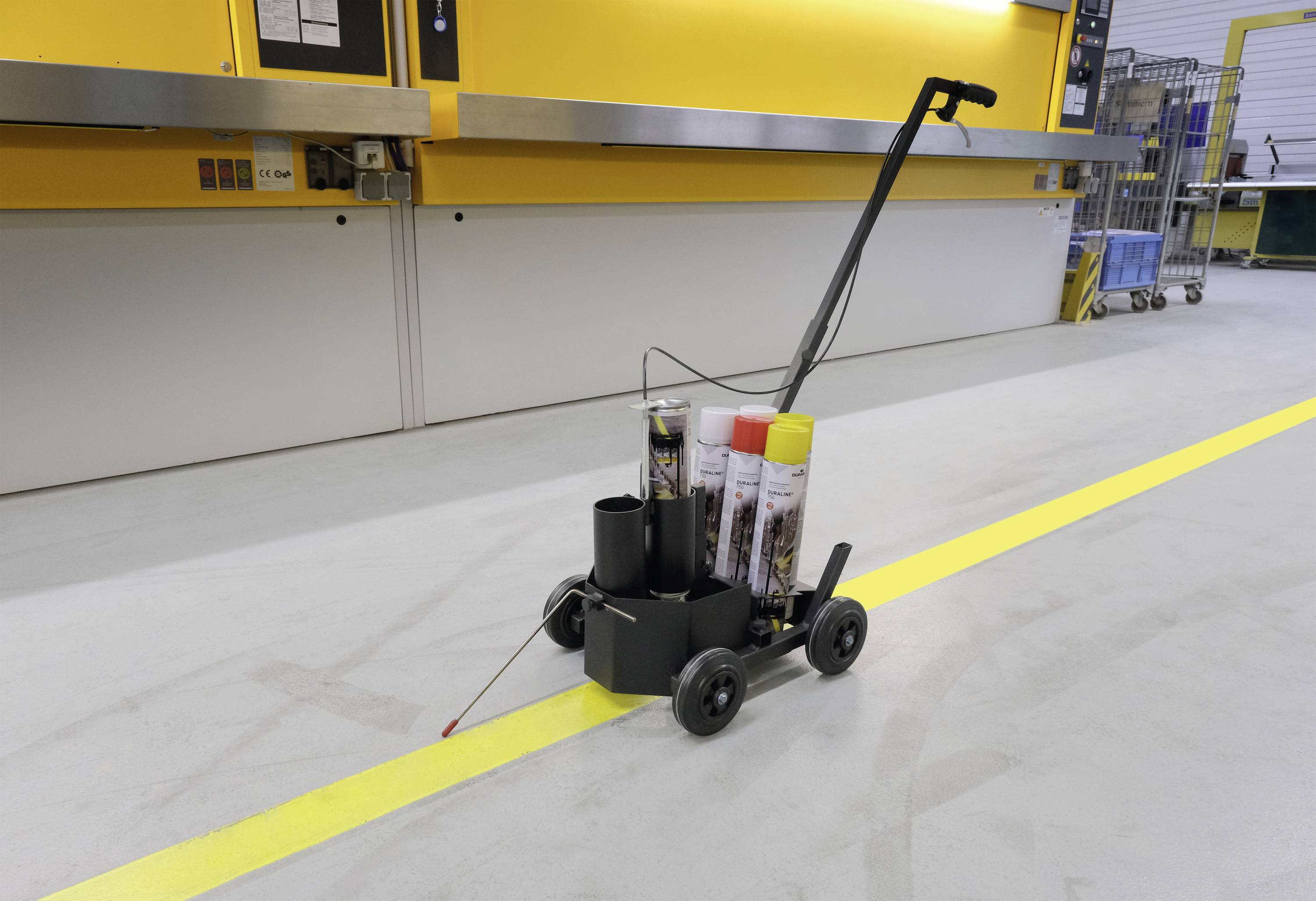 Durable 114101 Markierwagen DURALINE® EasyTrack schwarz 114101 1st 1St.