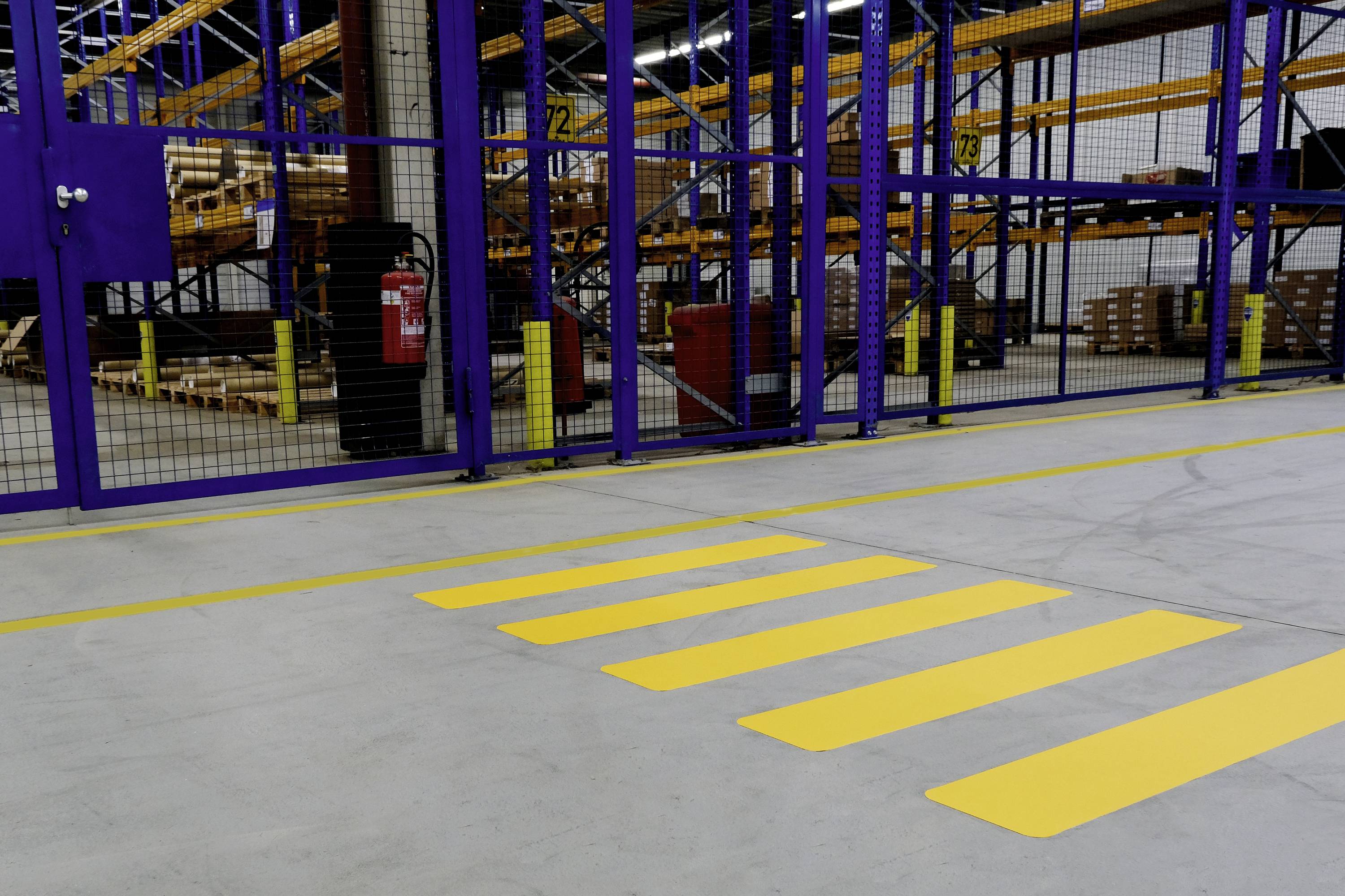 Durable 181004 Bodenmarkierung Zebrastreifen 200/05 gelb 181004 1pg