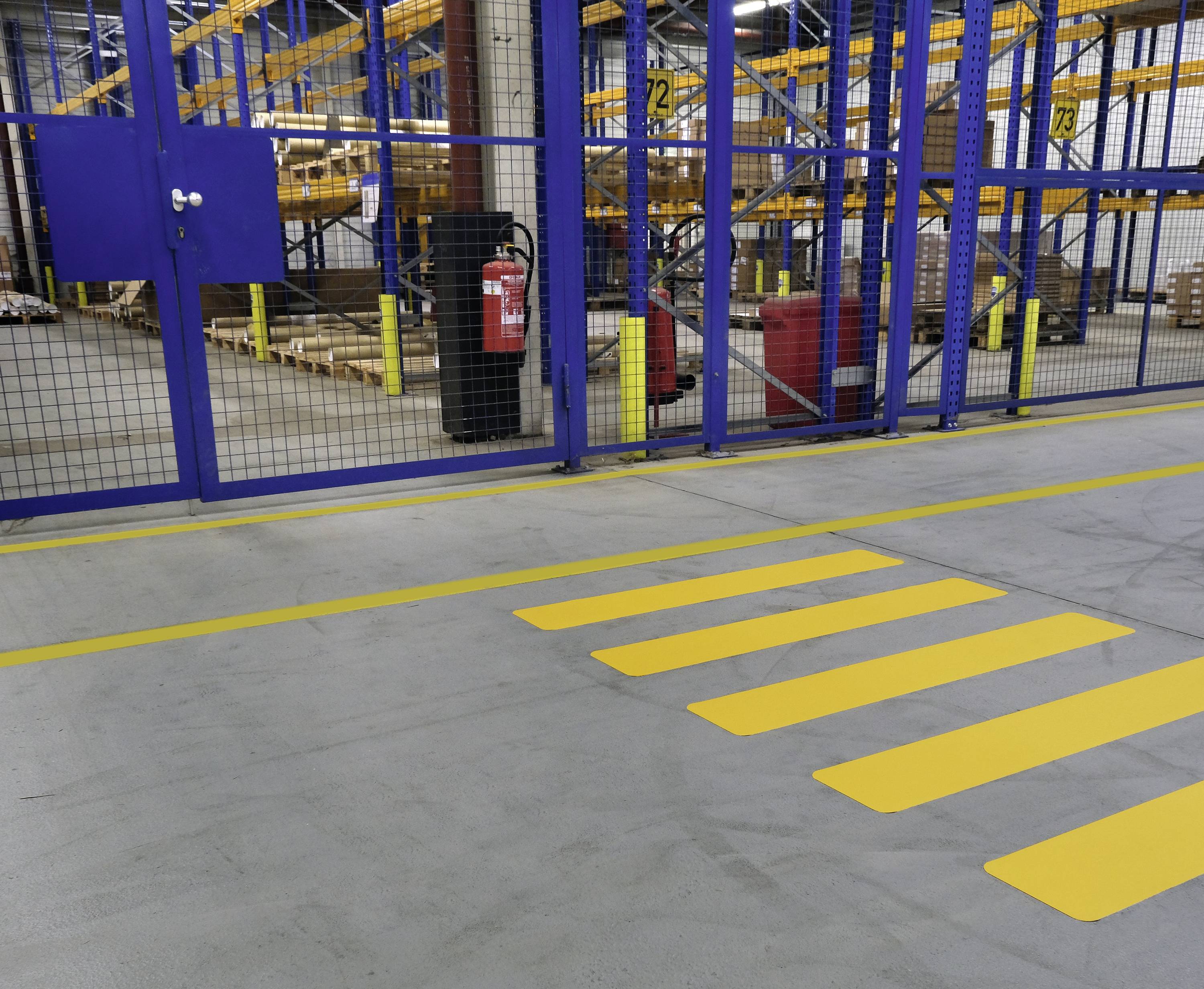 Durable 181004 Bodenmarkierung Zebrastreifen 200/05 gelb 181004 1pg