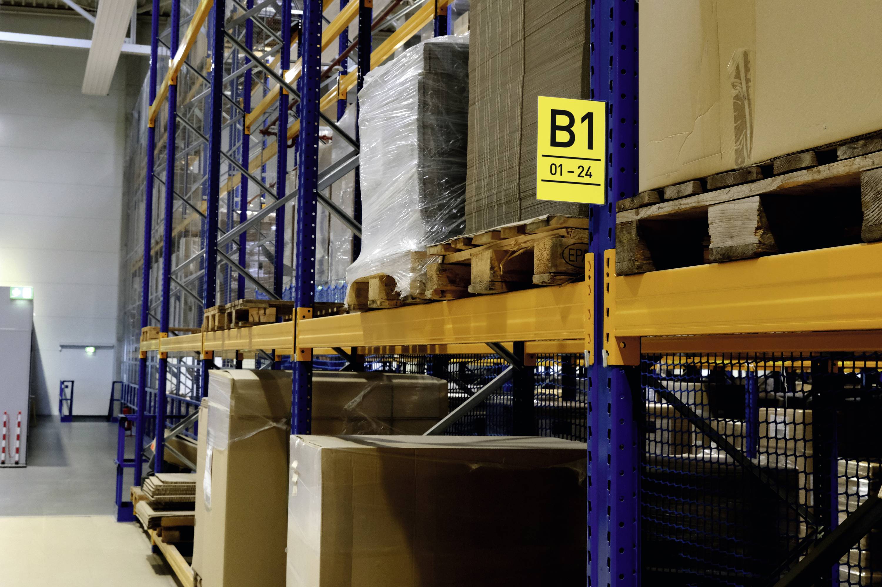 Durable 187219 Gangschild magnetisch A5hoch 10St.