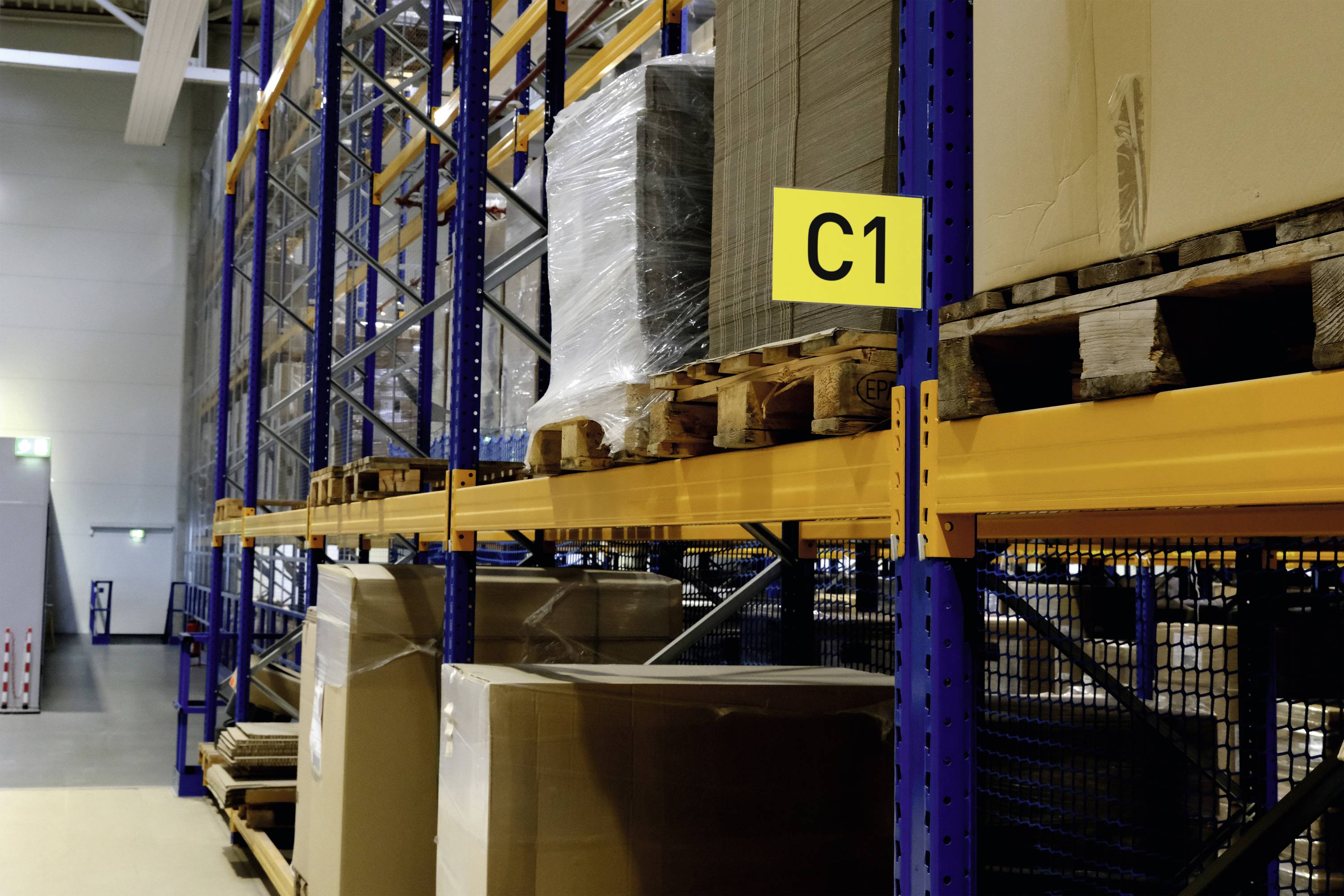 Durable 187319 Gangschild magnetisch A5 quer 10St.