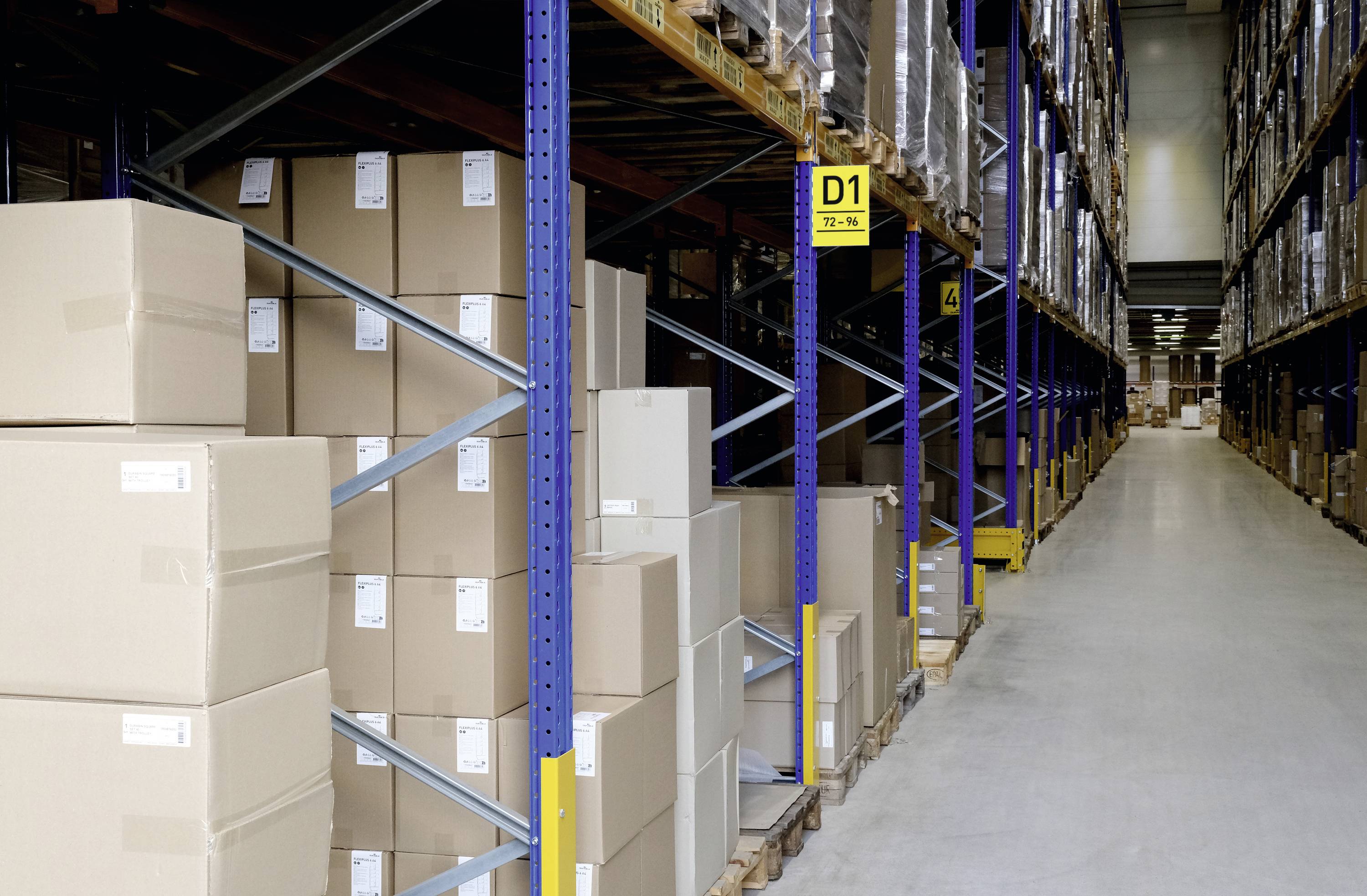 Durable 187419 Gangschild magnetisch A4hoch 10St.