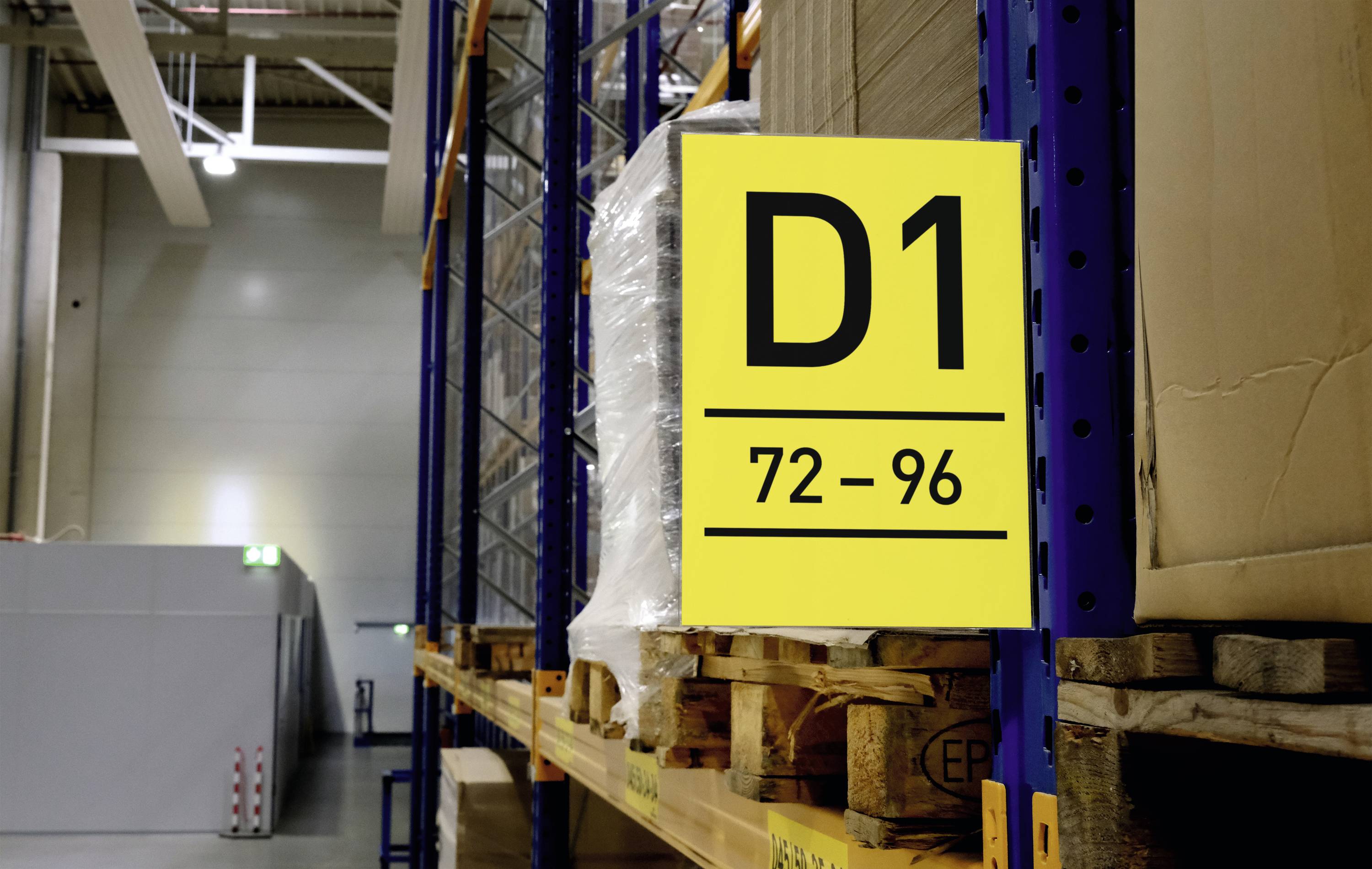 Durable 187419 Gangschild magnetisch A4hoch 10St.