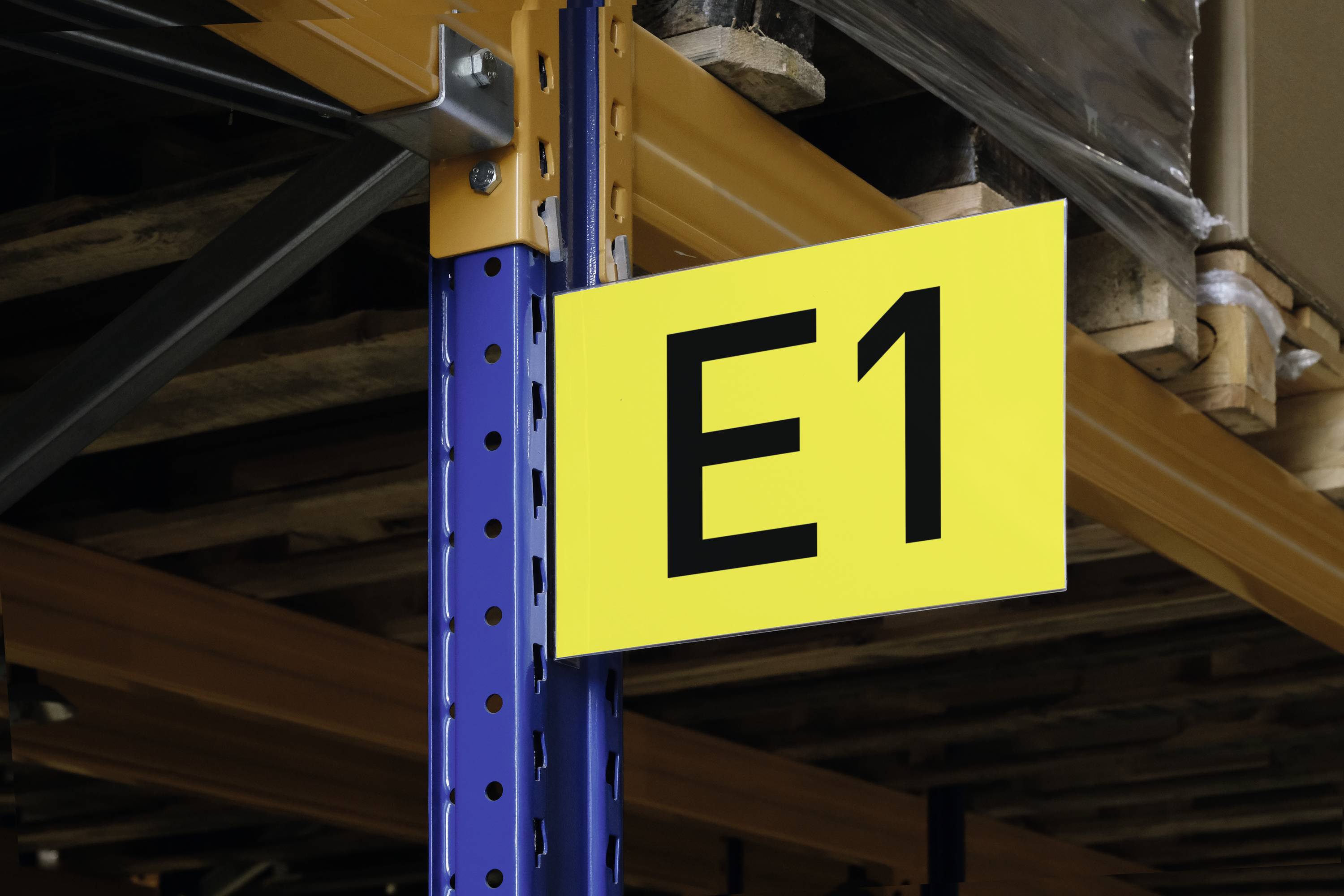 Durable 187519 Gangschild magnetisch A4 quer 10St.