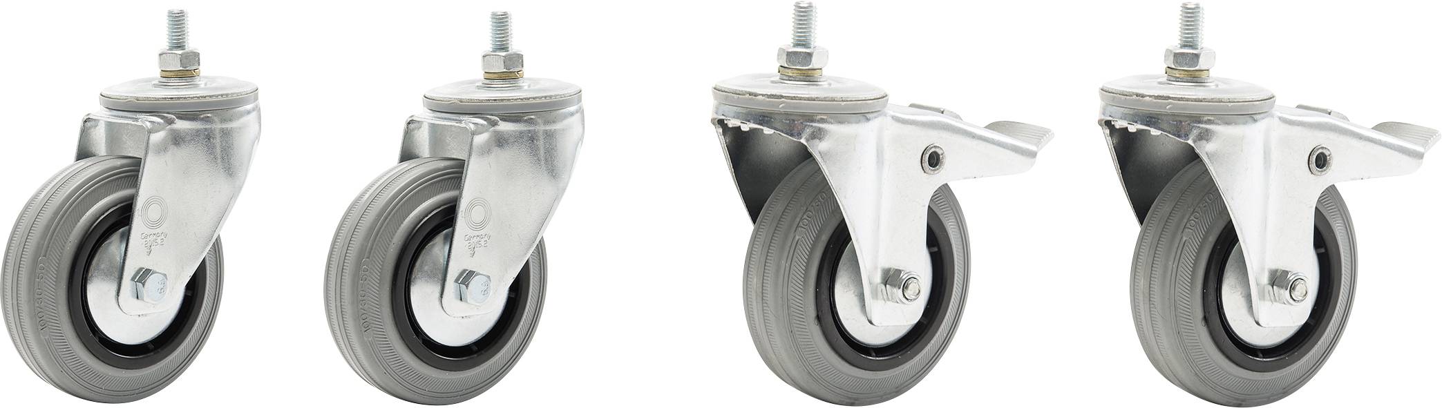 Lübbering Roll..Profi Set Lenkrollen, Zubehör Kabe A90301 1St.