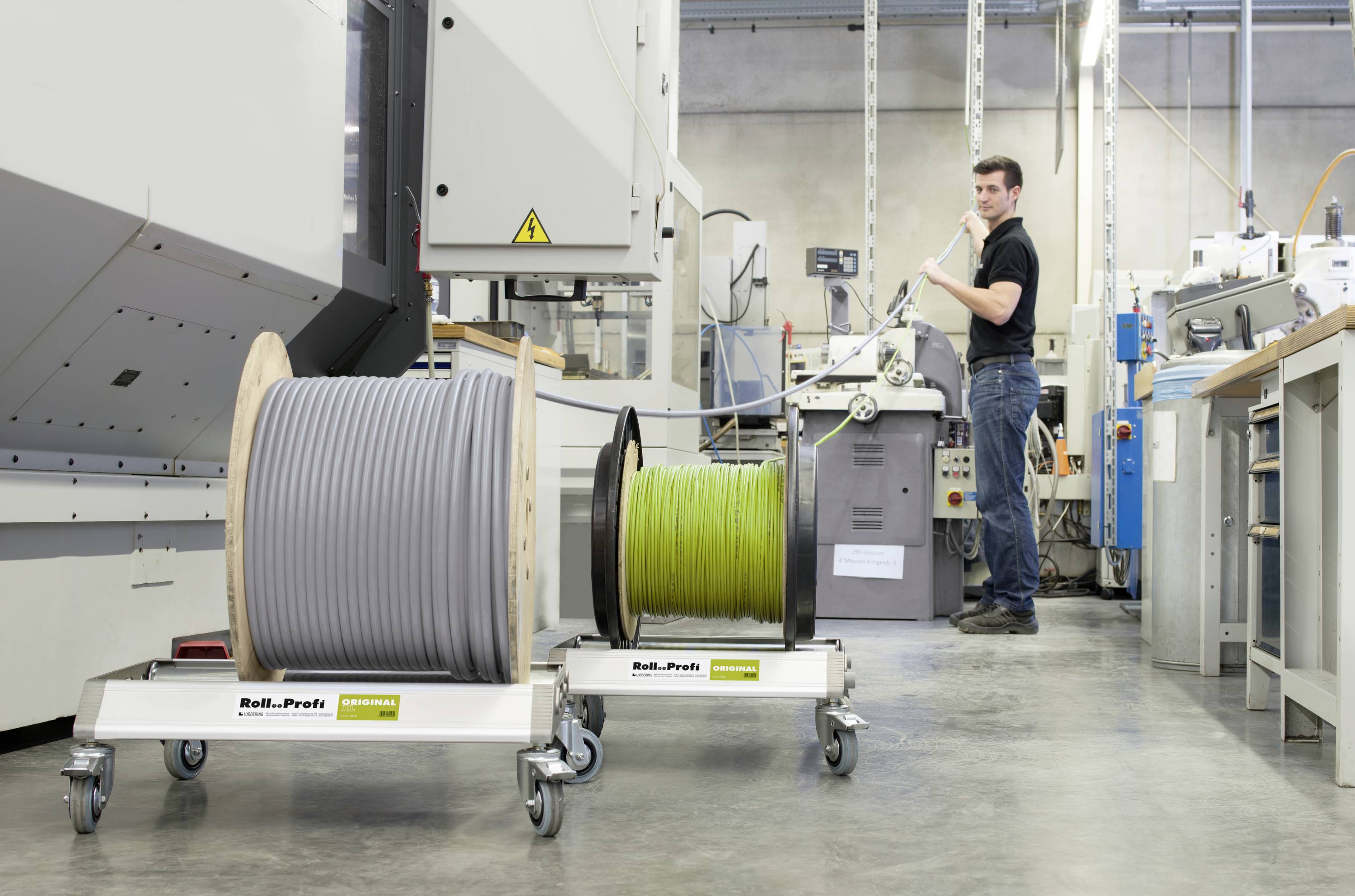 Lübbering Roll..Profi Kabeltrommelabroller ORIGINA A90103 1St.