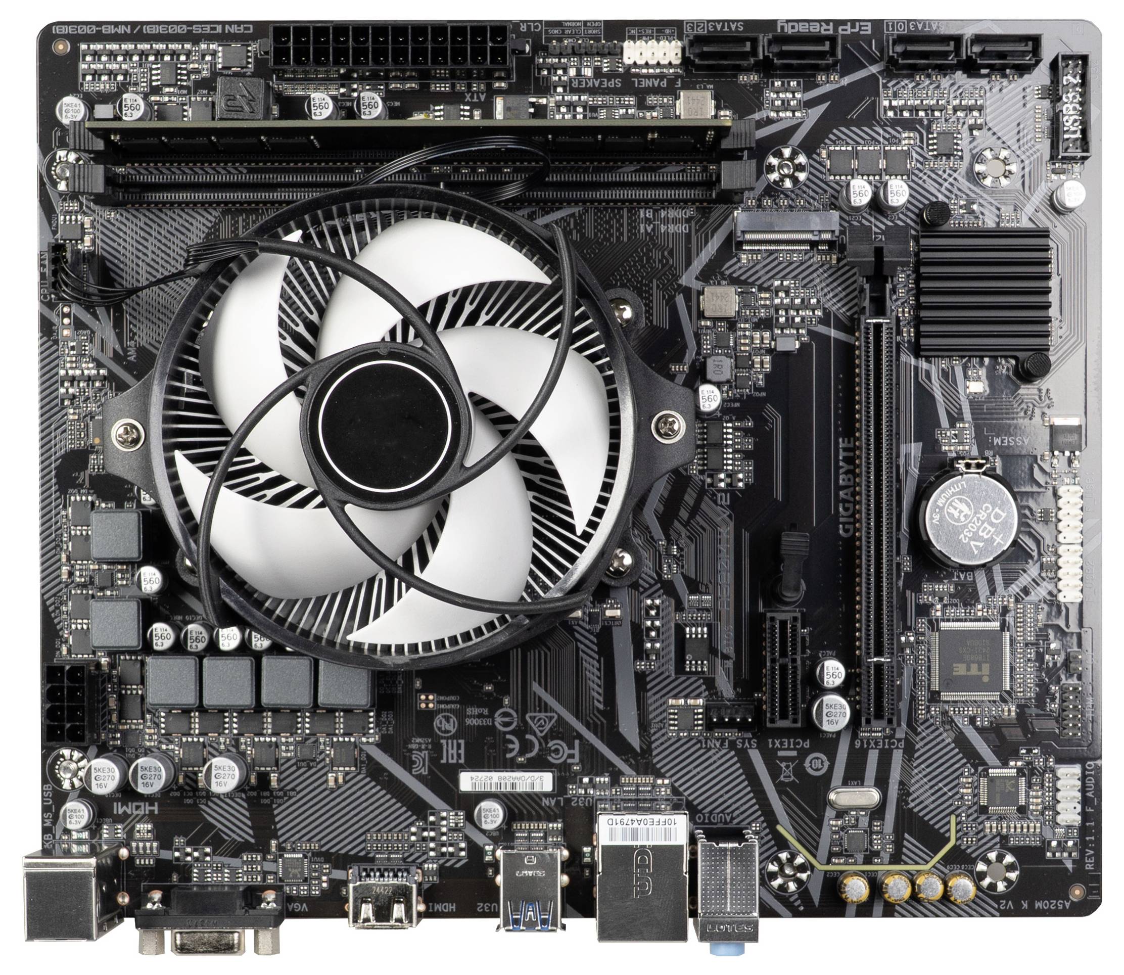 Renkforce PC Tuning-Kit AMD Ryzen 5 3400G 4.2GHz 16GB DDR4-RAM 500GB M.2 PCIe Win 11 Pro Micro-ATX