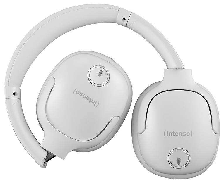 Intenso Over-Ear O400HA white Over Ear Kopfhörer Weiß Faltbar