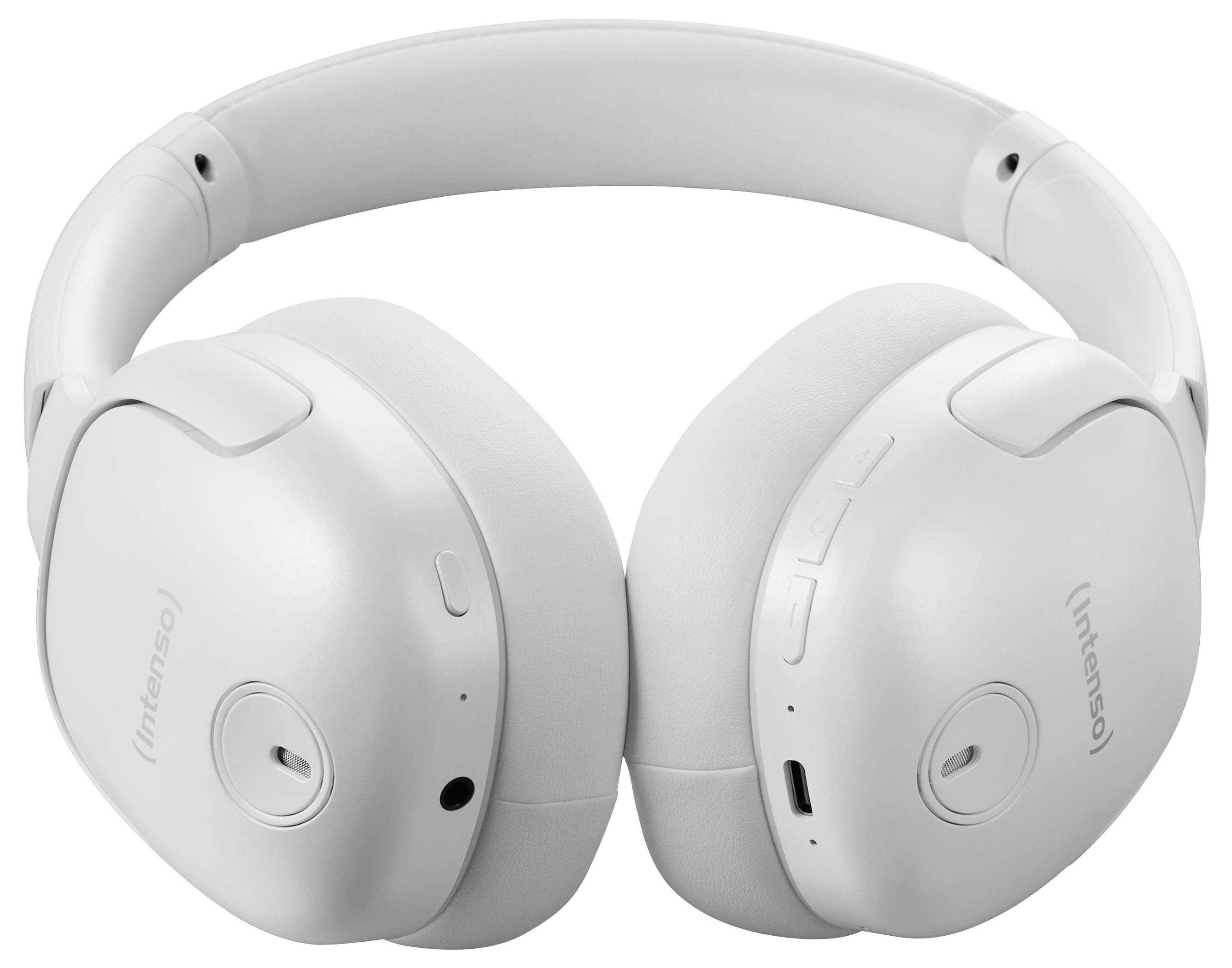 Intenso Over-Ear O400HA white Over Ear Kopfhörer Weiß Faltbar