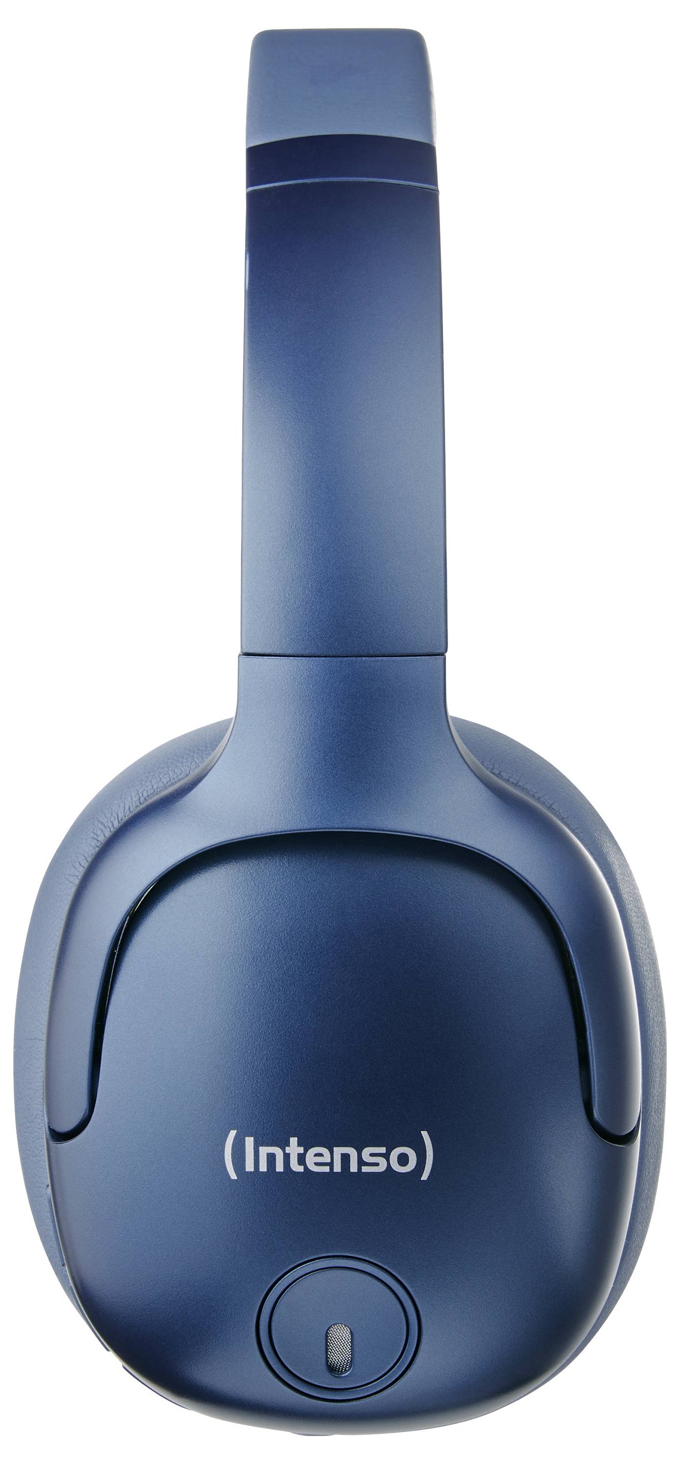 Intenso Over-Ear O400HA blue Over Ear Kopfhörer Blau Faltbar