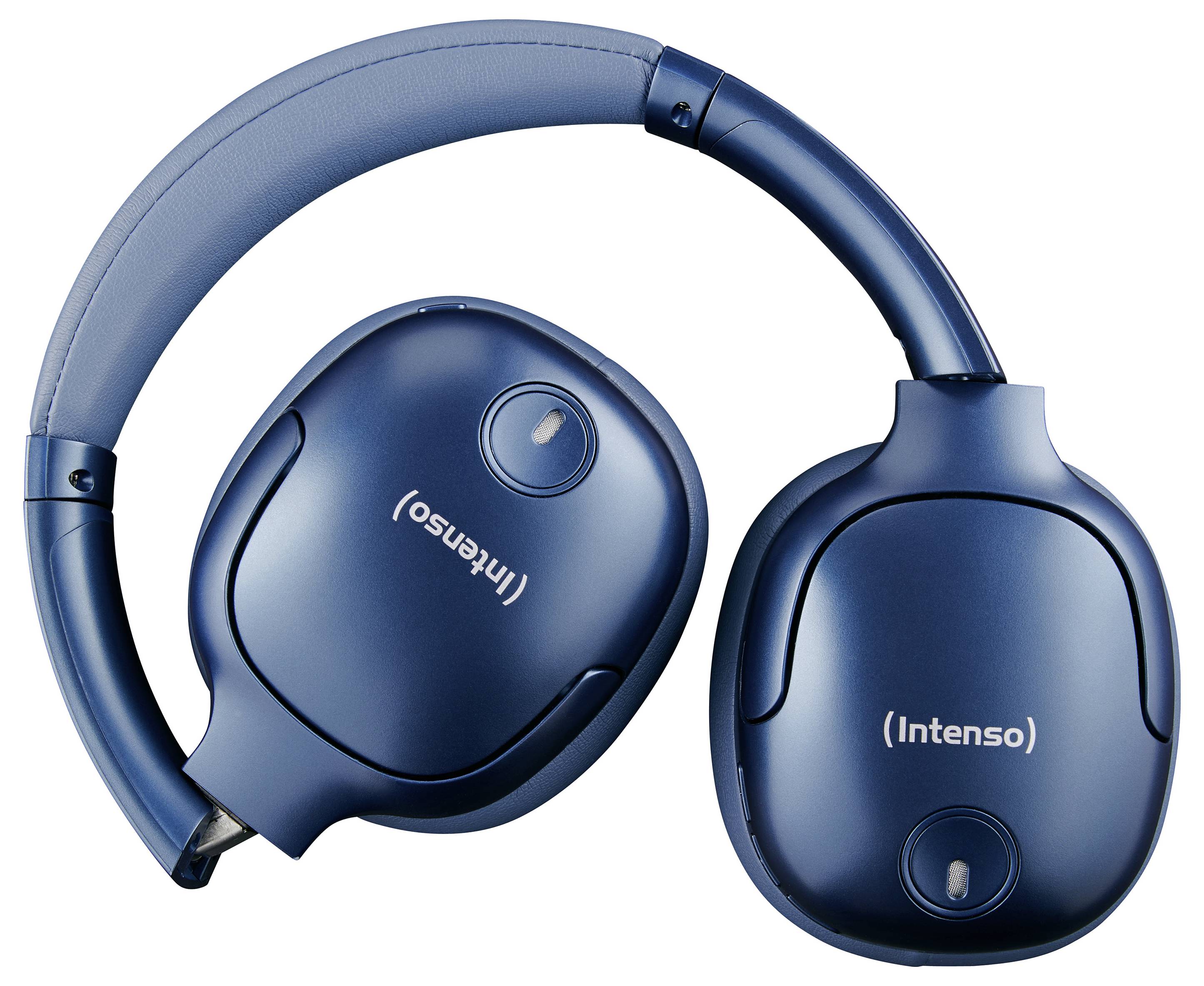 Intenso Over-Ear O400HA blue Over Ear Kopfhörer Blau Faltbar