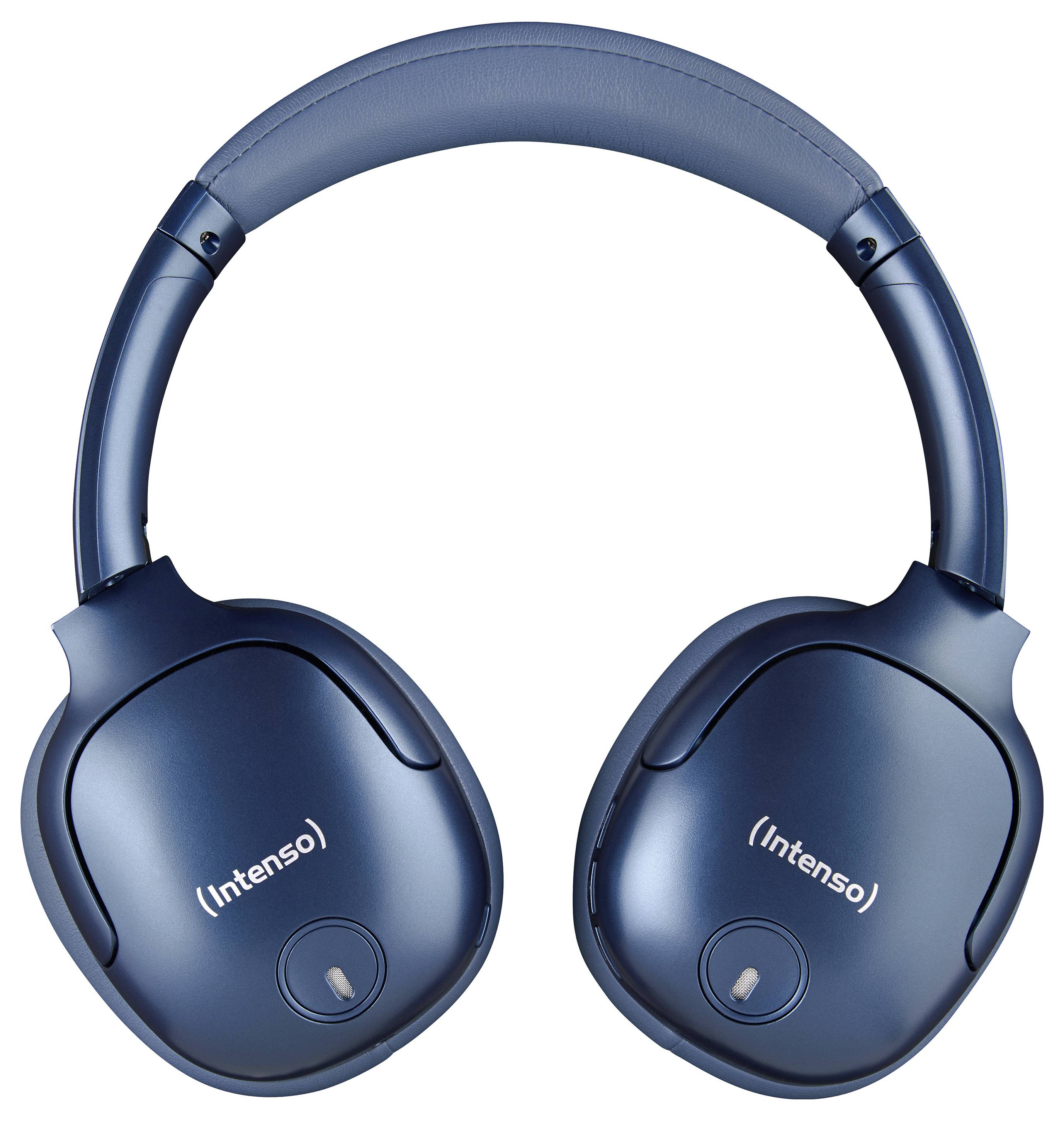 Intenso Over-Ear O400HA blue Over Ear Kopfhörer Blau Faltbar